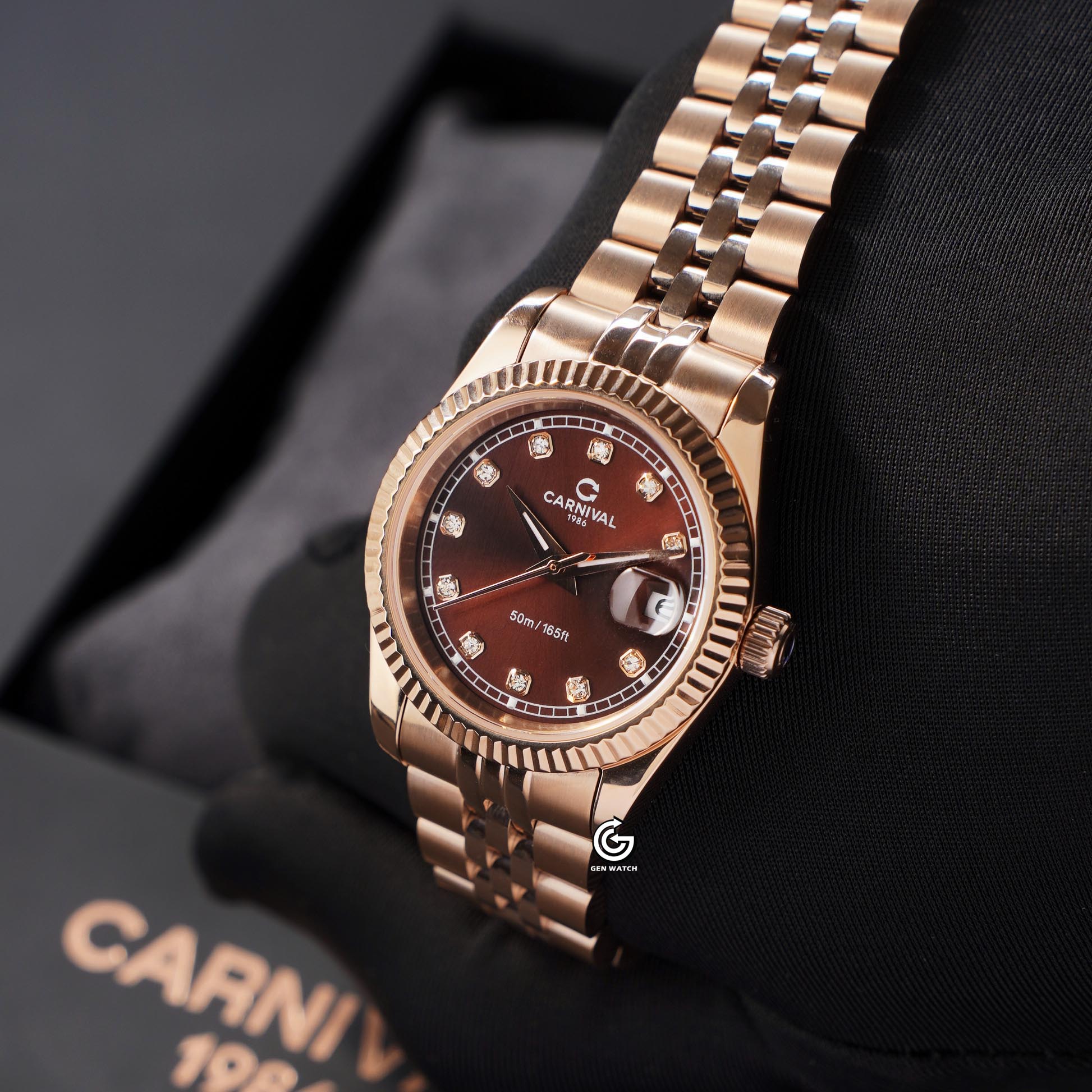 ĐỒNG HỒ NỮ CARNIVAL 8131L VH N QUARTZ 30MM