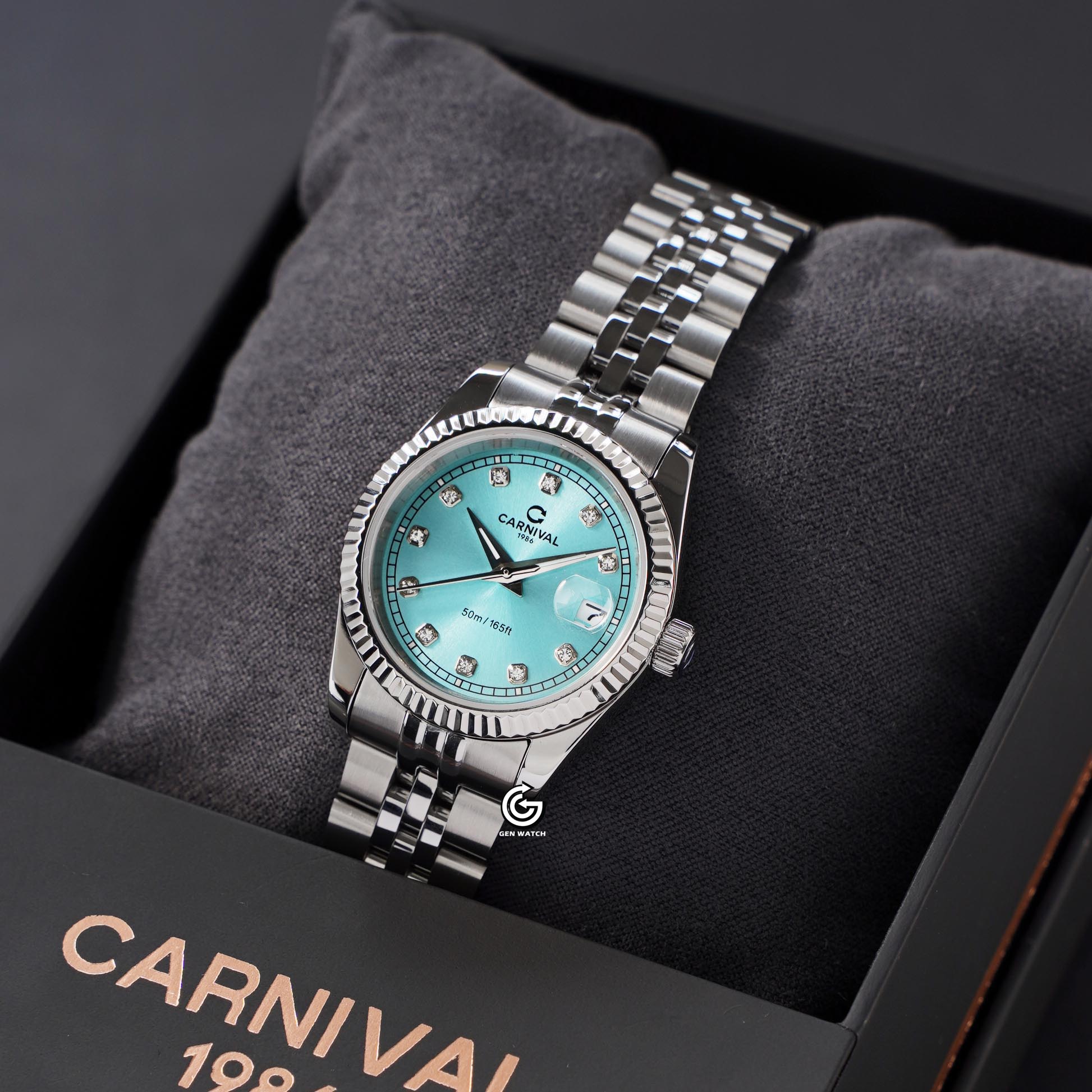 ĐỒNG HỒ NỮ CARNIVAL 8131L VT XT QUARTZ 30MM