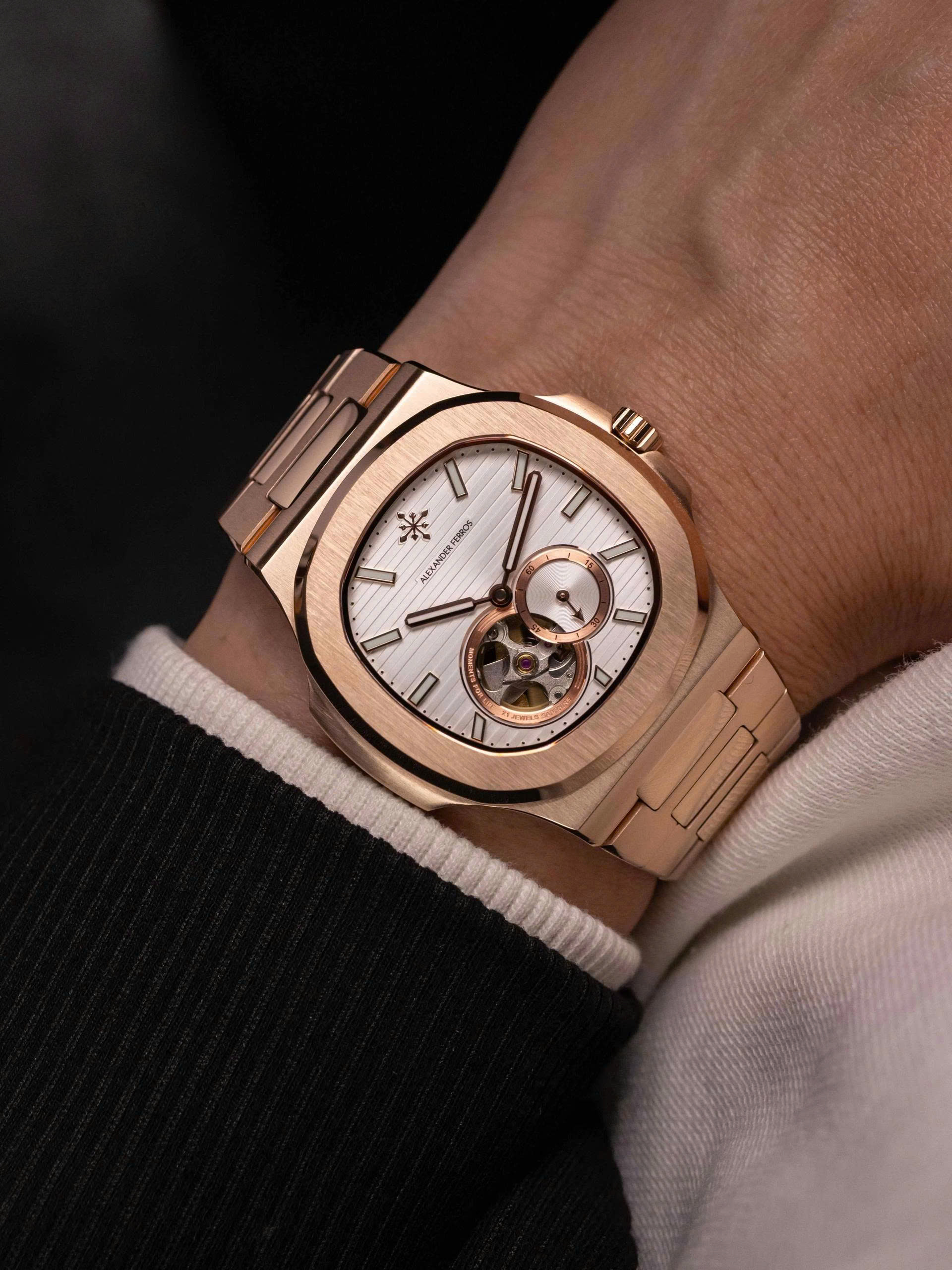 ĐỒNG HỒ NAM ALEXANDER FERROS 6312R/02 AUTOMATIC 40MM