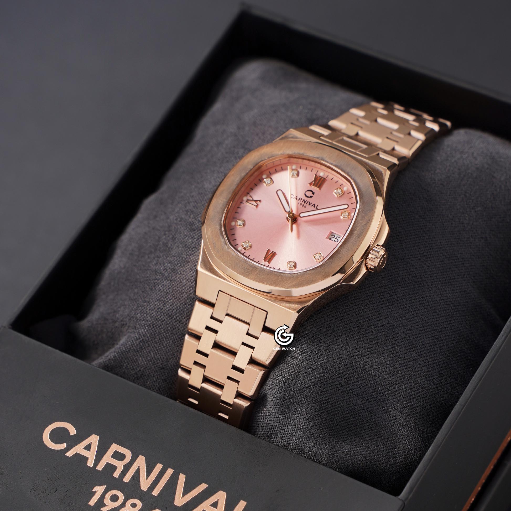 ĐỒNG HỒ NỮ CARNIVAL 8160L VH H QUARTZ 34MM