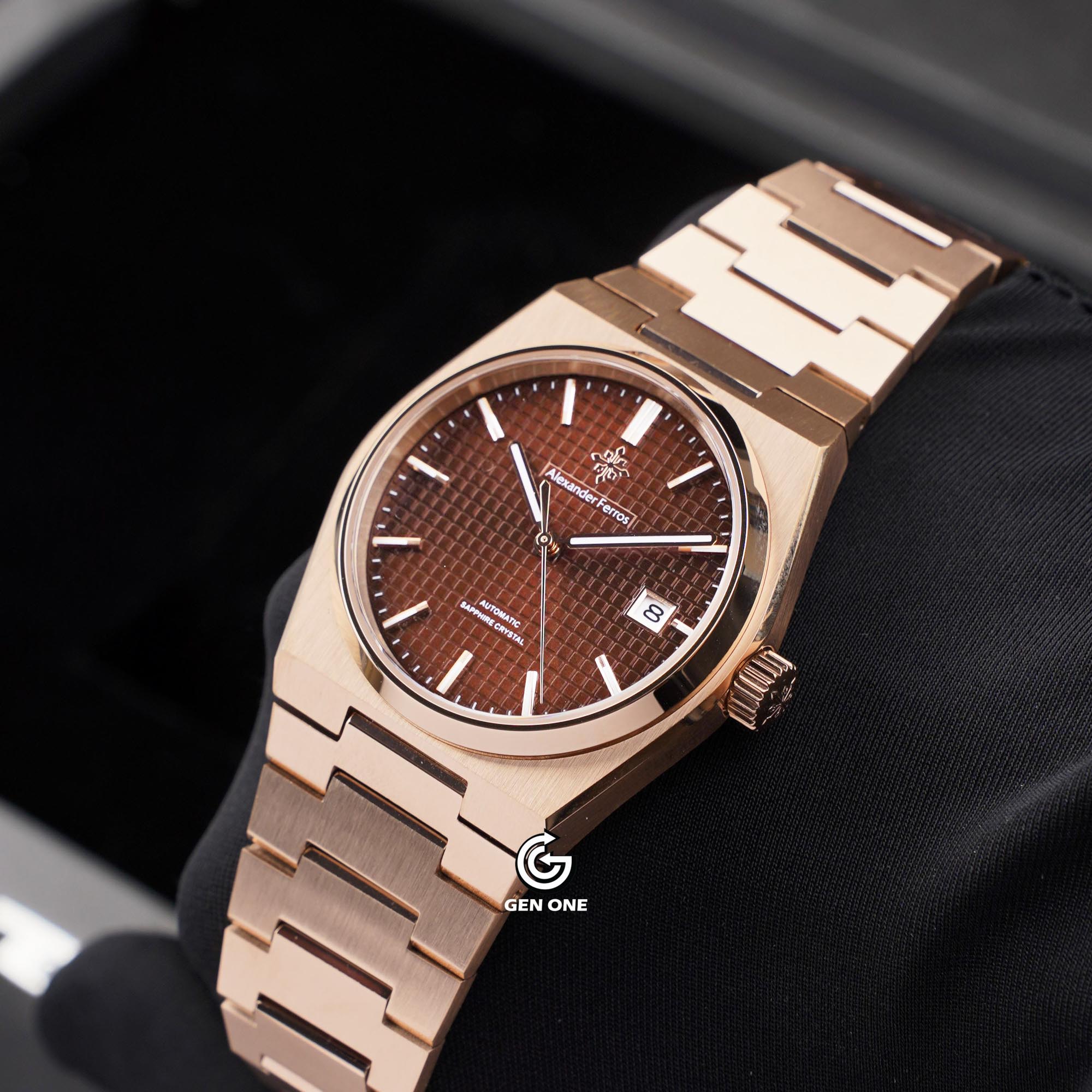 ĐỒNG HỒ NAM ALEXANDER FERROS 5052R/08 AUTOMATIC 38MM