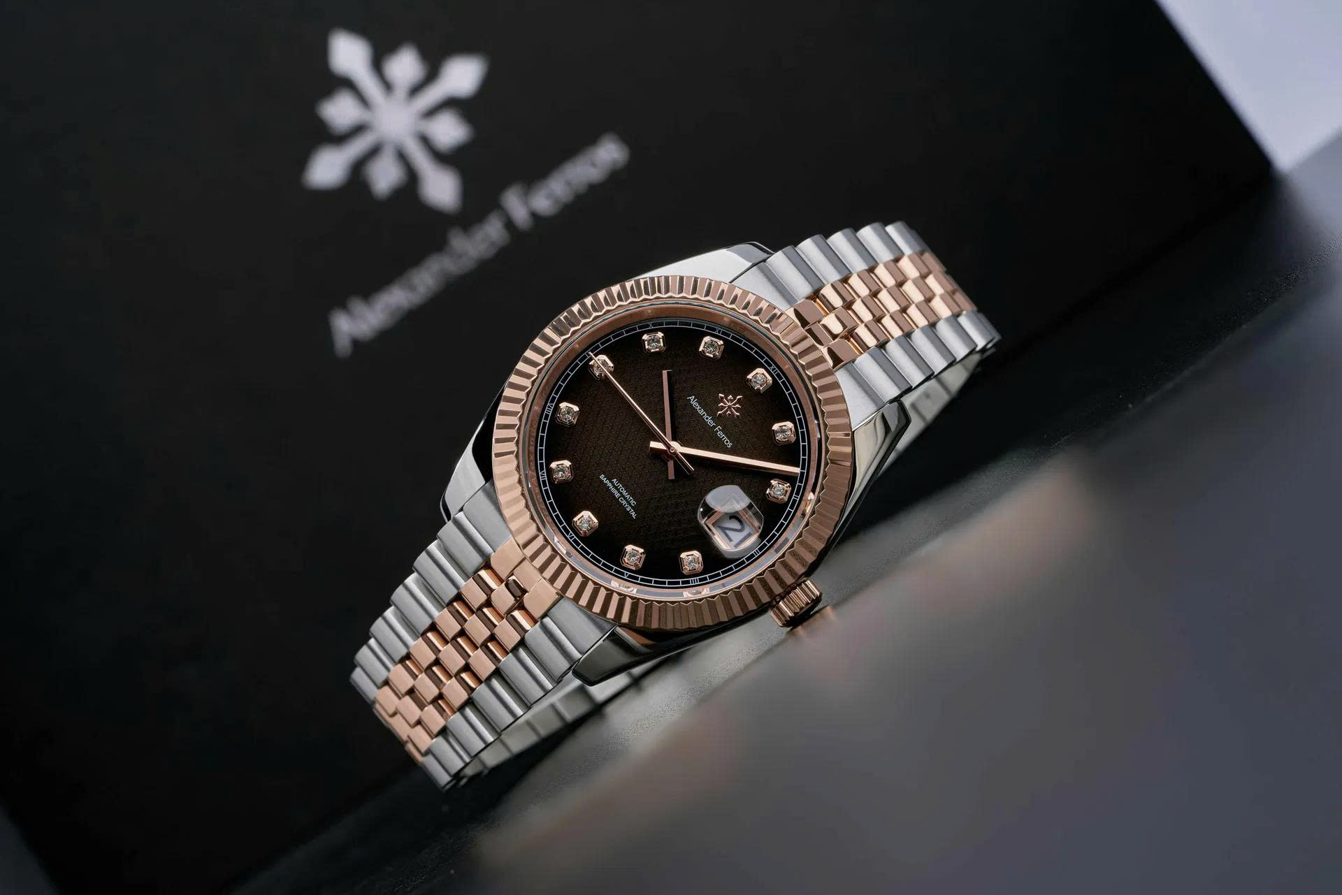 ĐỒNG HỒ NAM ALEXANDER FERROS 8032D/01 AUTOMATIC 40MM