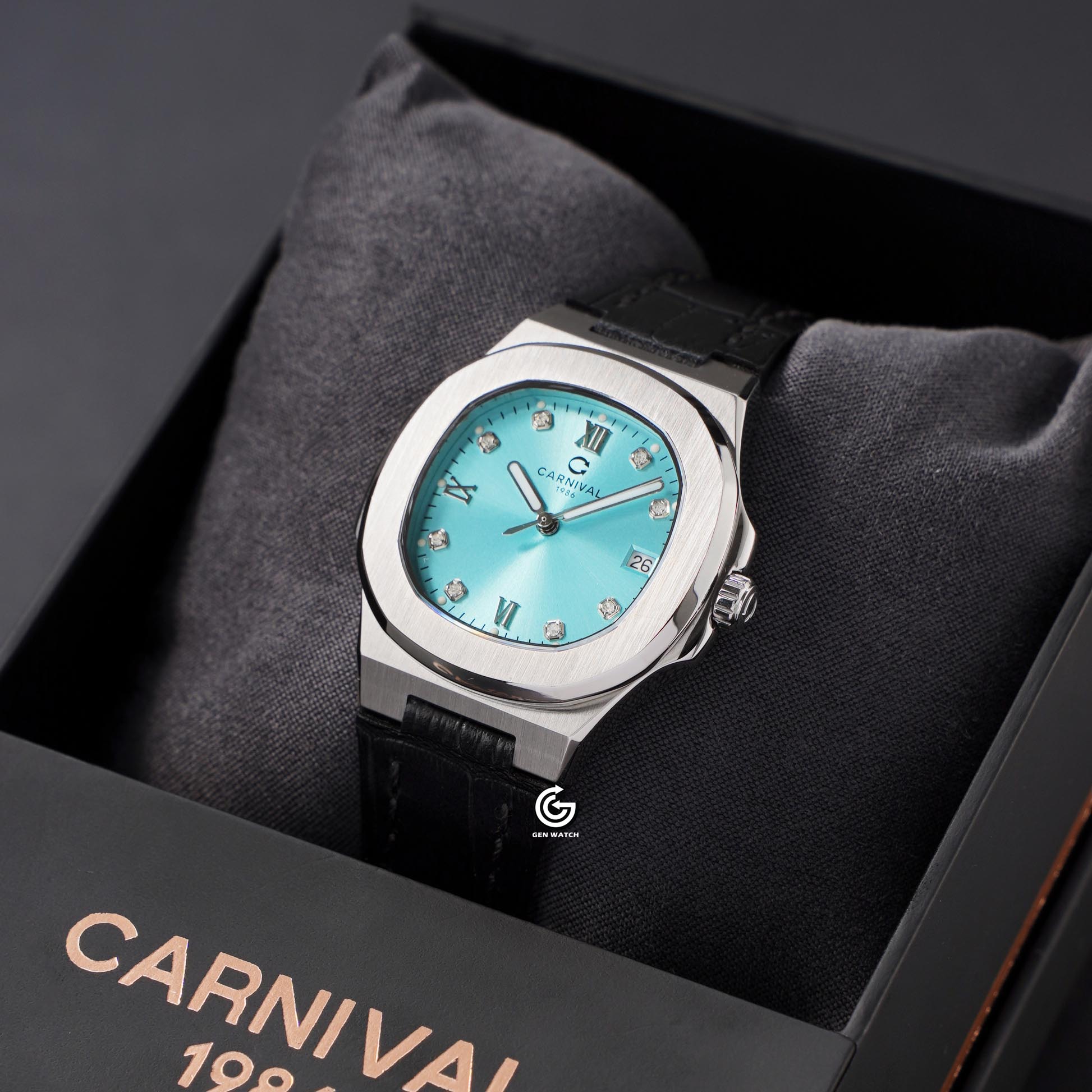 ĐỒNG HỒ NỮ CARNIVAL 8160L DD XT QUARTZ 34MM