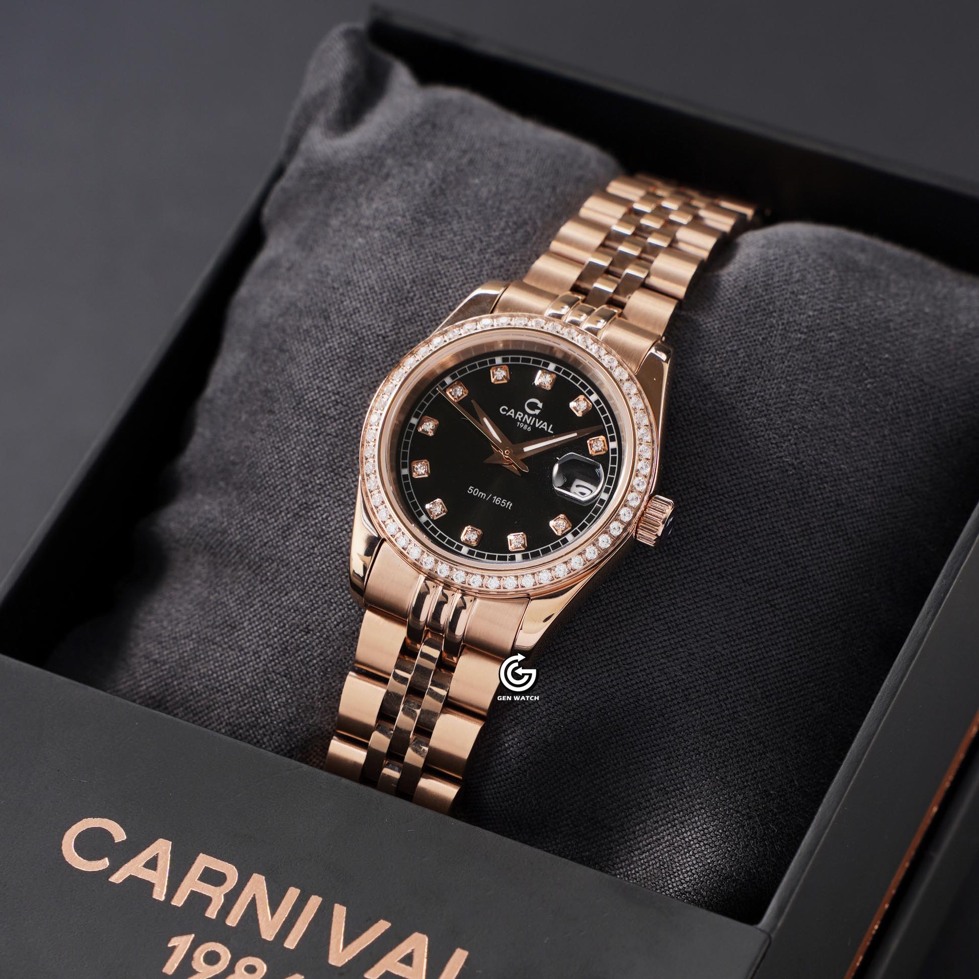 ĐỒNG HỒ NỮ CARNIVAL 8131L2 VH D QUARTZ 30MM