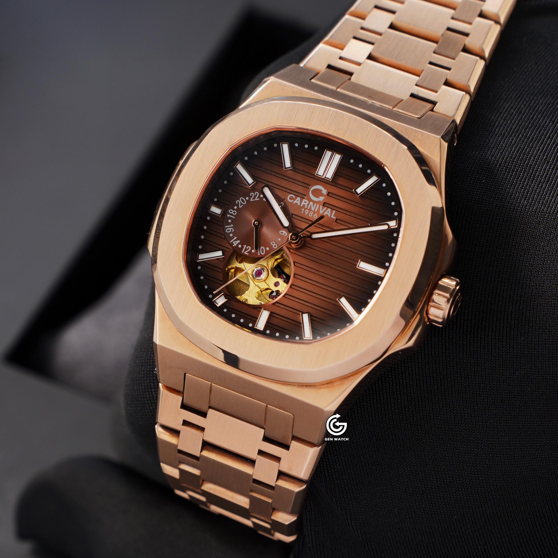 ĐỒNG HỒ NAM CARNIVAL 8159G VH N AUTOMATIC 41MM