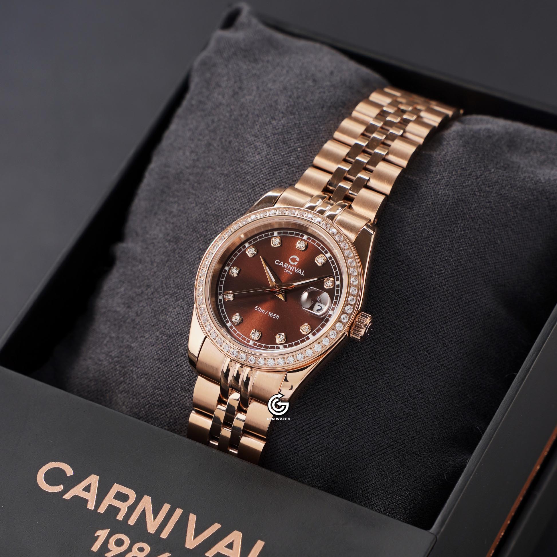ĐỒNG HỒ NỮ CARNIVAL 8131L2 VH N QUARTZ 30MM