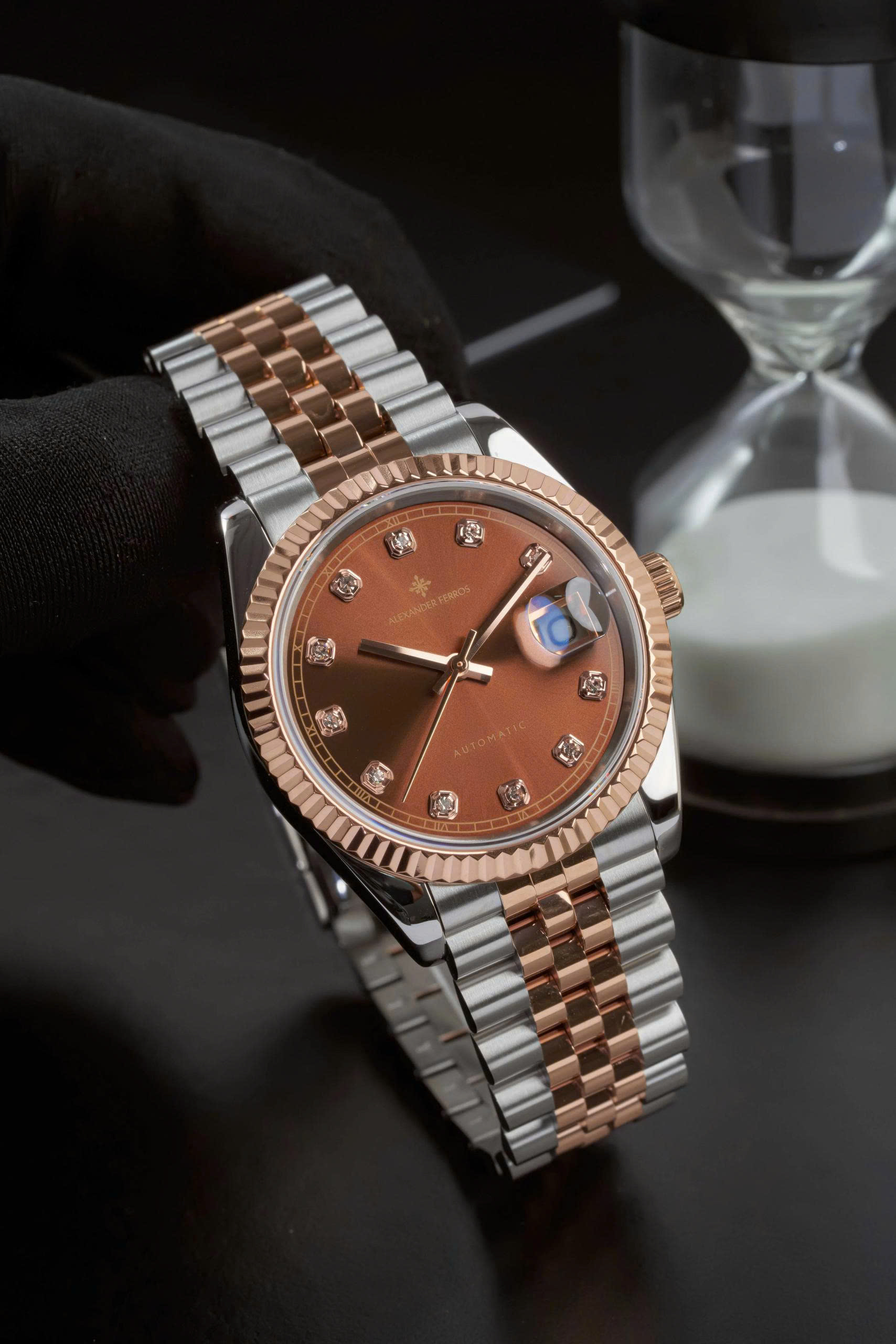 ĐỒNG HỒ NAM ALEXANDER FERROS 8232D/08 AUTOMATIC 38MM