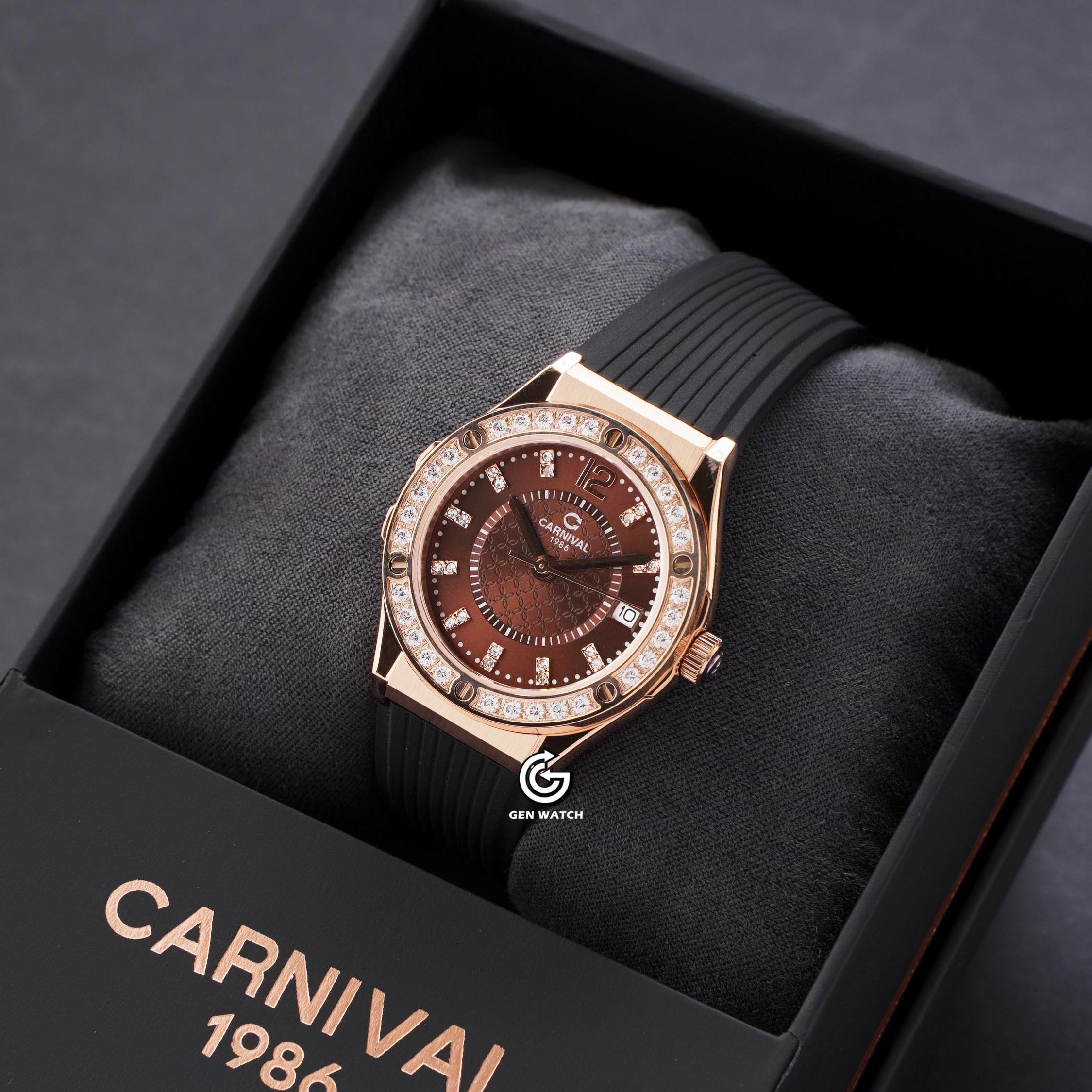 ĐỒNG HỒ NỮ CARNIVAL 8173L2 VH DCS D QUARTZ 32MM