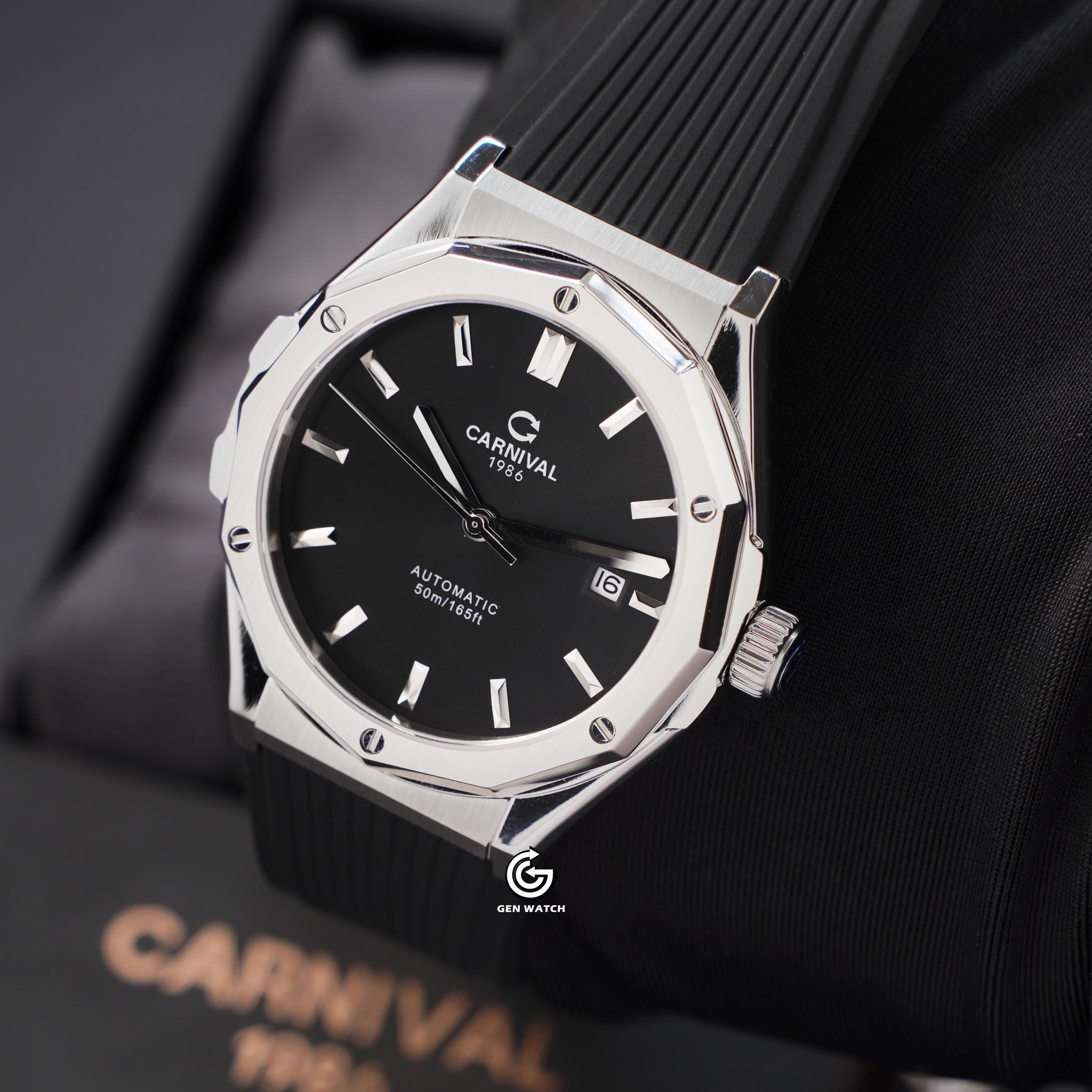 ĐỒNG HỒ NAM CARNIVAL 8168G VT DCS D AUTOMATIC 42MM