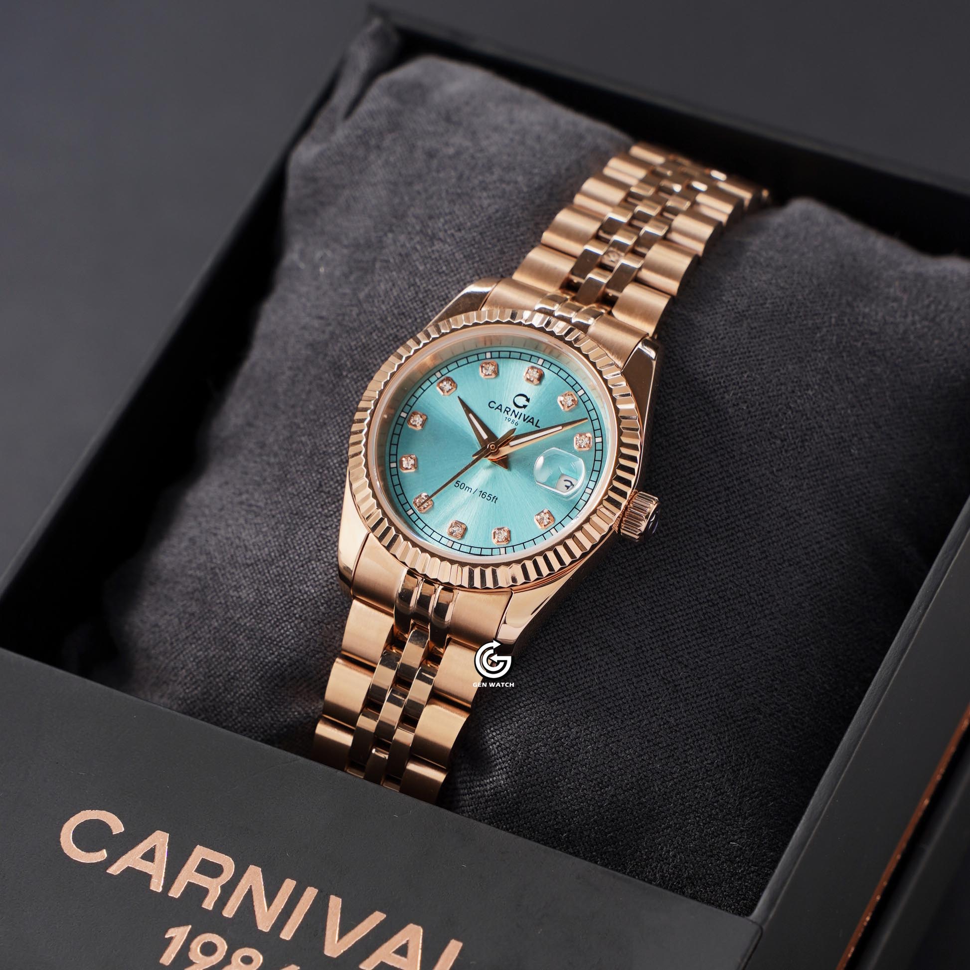 ĐỒNG HỒ NỮ CARNIVAL 8131L VH XT QUARTZ 30MM