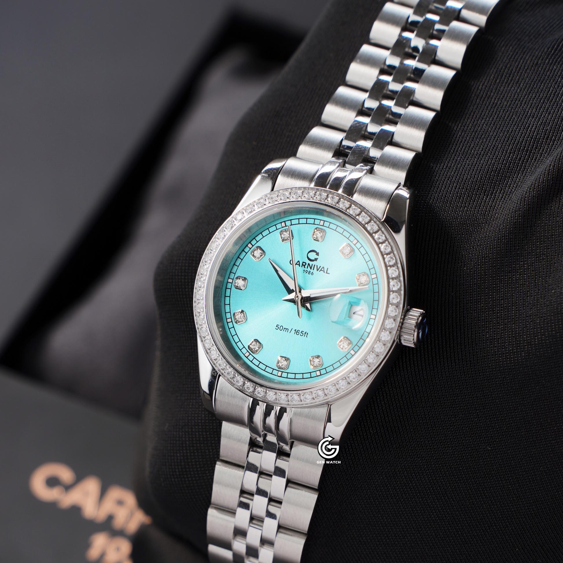 ĐỒNG HỒ NỮ CARNIVAL 8131L2 VT XT QUARTZ 30MM