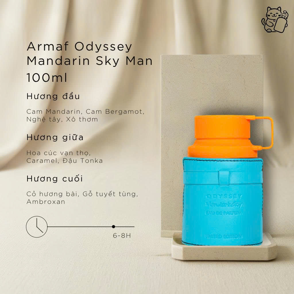 NƯỚC HOA CHIẾT NAM ARMAF ODYSSEY MANDARIN SKY MAN 10ML