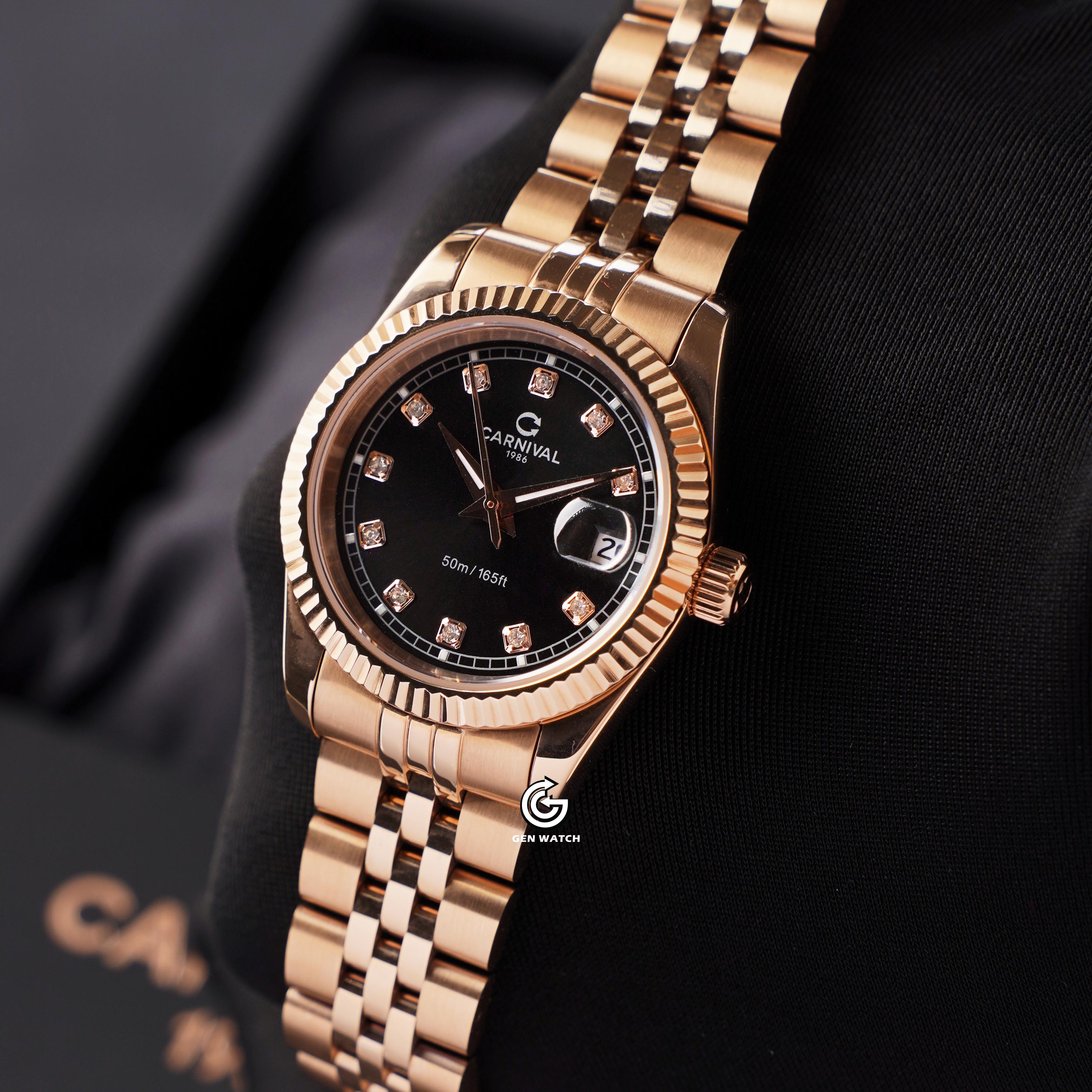 ĐỒNG HỒ NỮ CARNIVAL 8131L VH D QUARTZ 30MM