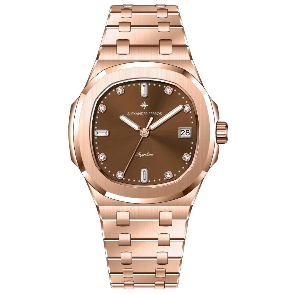 ĐỒNG HỒ NAM ALEXANDER FERROS 6332R/08 QUARTZ 38MM