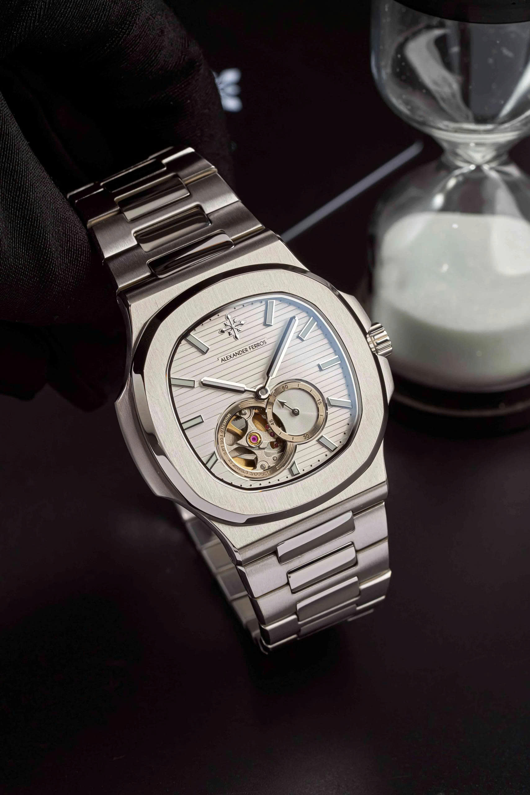 ĐỒNG HỒ NAM ALEXANDER FERROS 6312S/02 AUTOMATIC 40MM