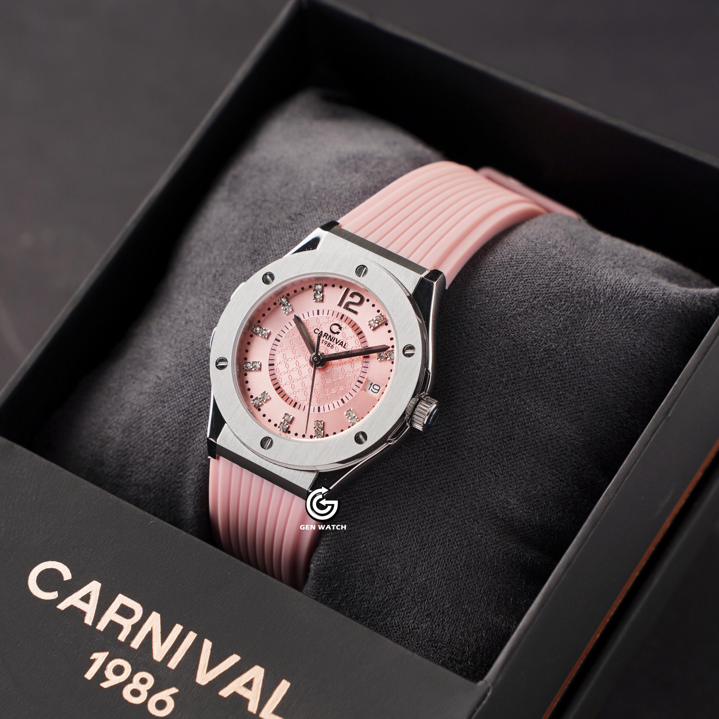 ĐỒNG HỒ NỮ CARNIVAL 8173L VT DCS H QUARTZ 32MM