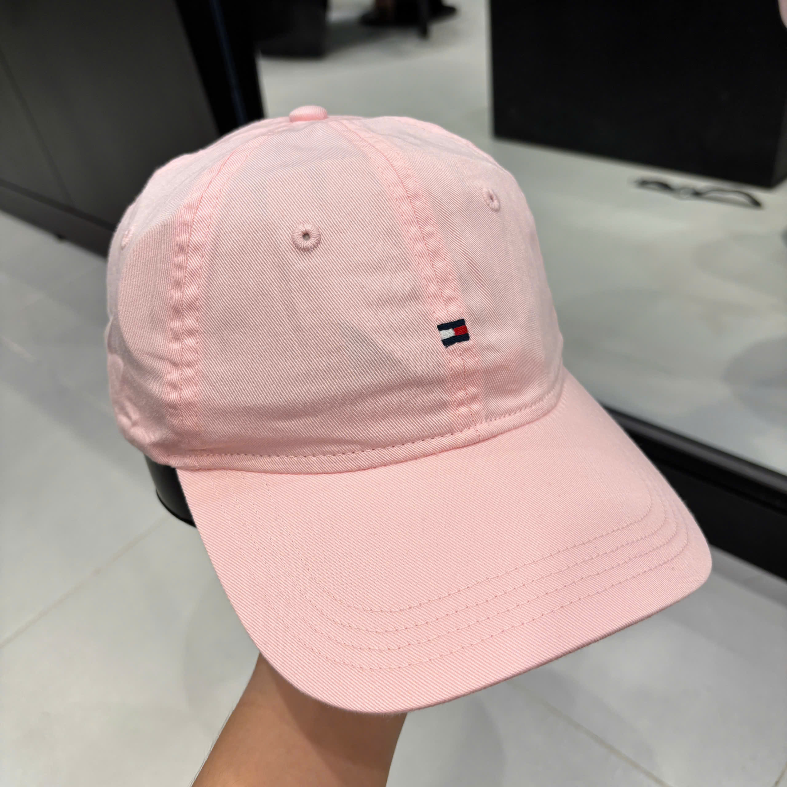 TOMMY HILFIGER AM MINI FLAG CAP - PINK