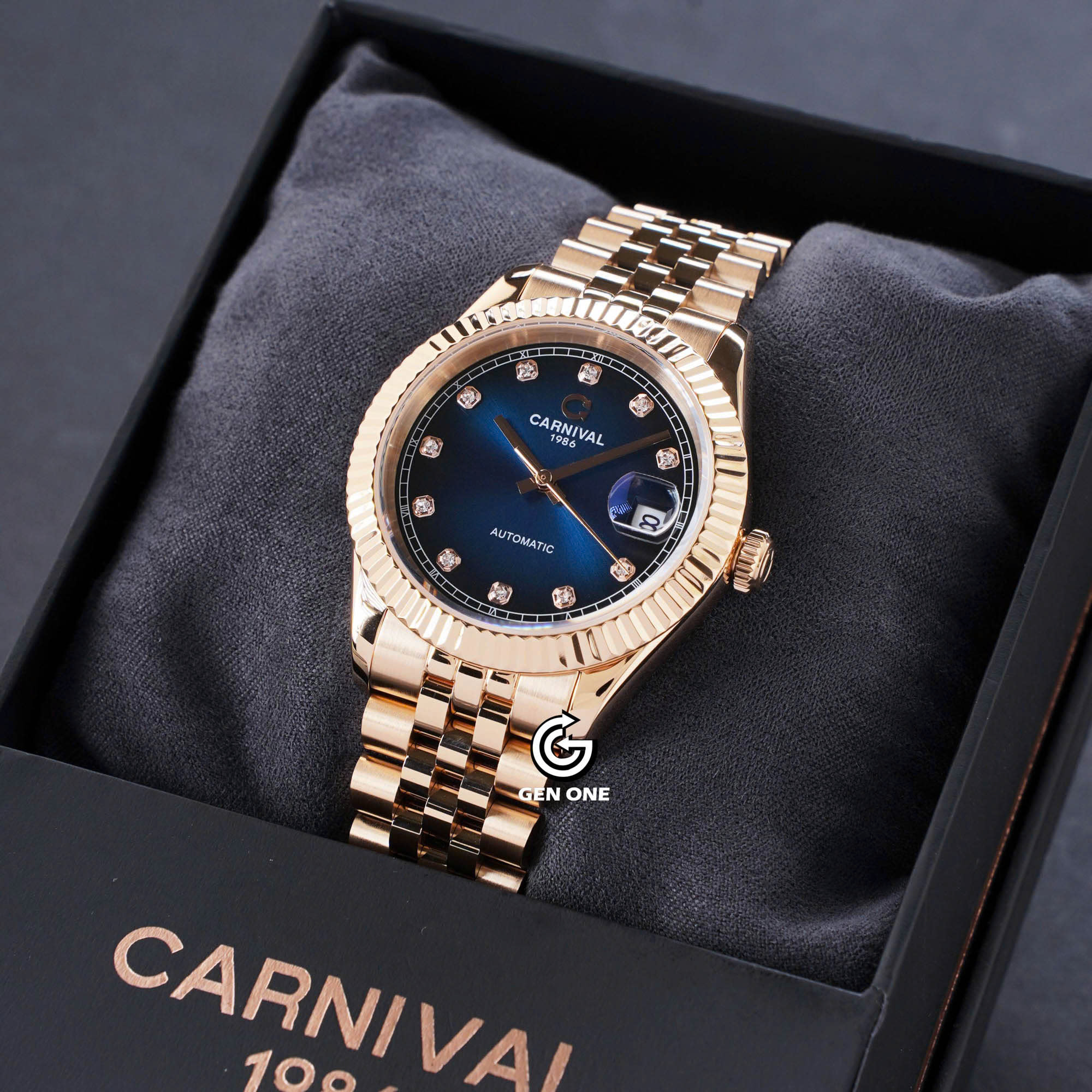 ĐỒNG HỒ NAM CARNIVAL 8250G VH X AUTOMATIC 38MM
