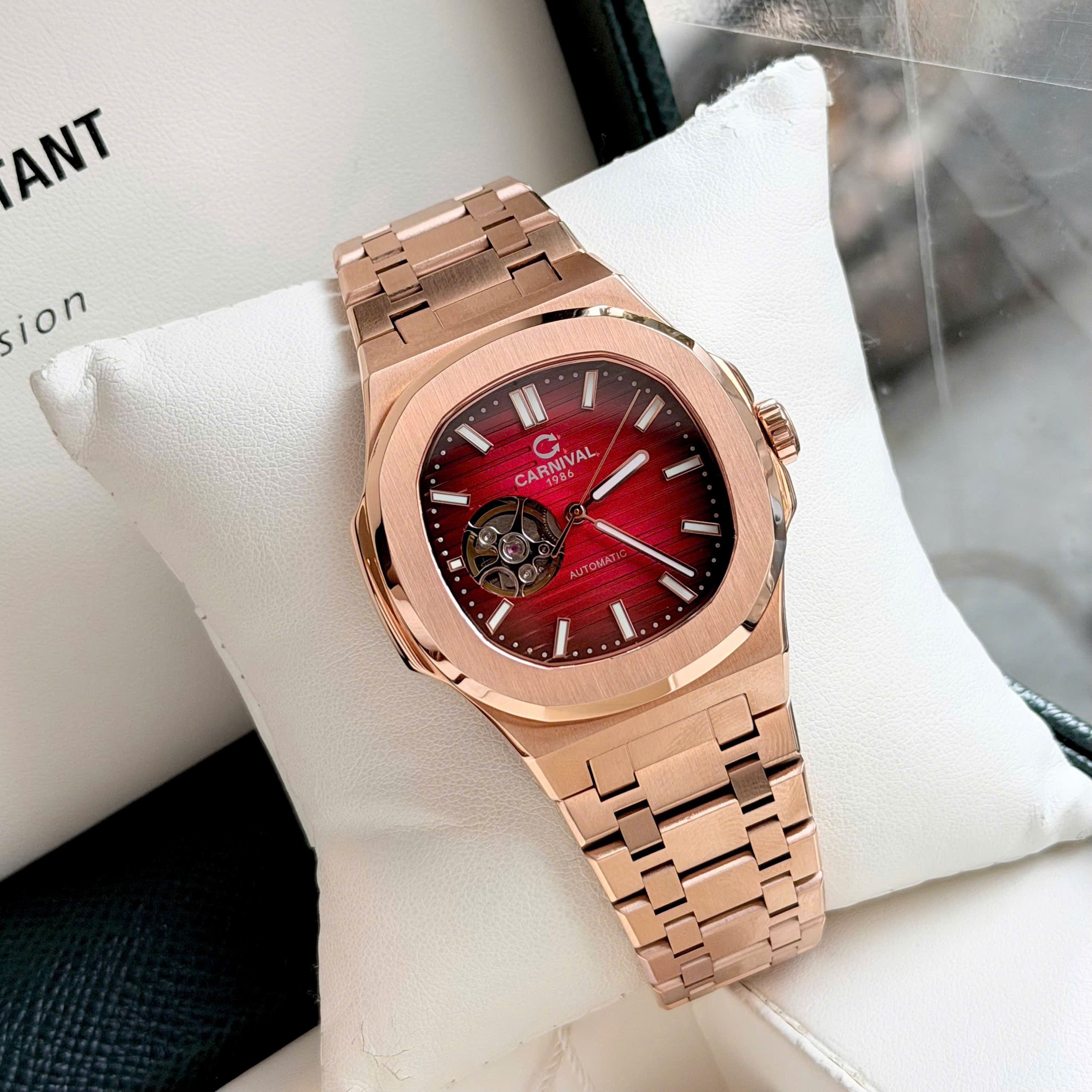 ĐỒNG HỒ NAM CARNIVAL 8128G1 VH DO AUTOMATIC 41MM