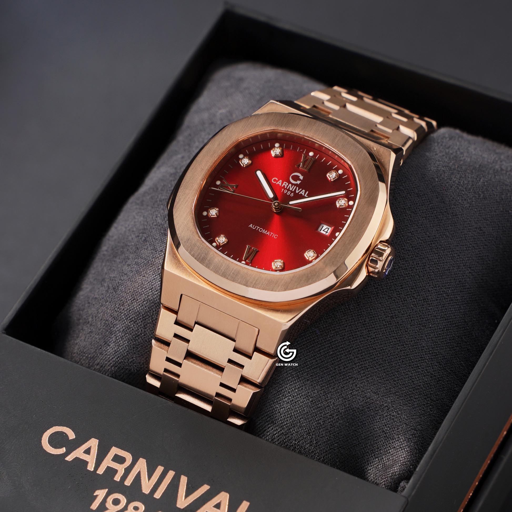 ĐỒNG HỒ NAM CARNIVAL 8160G VH DO AUTOMATIC 41MM