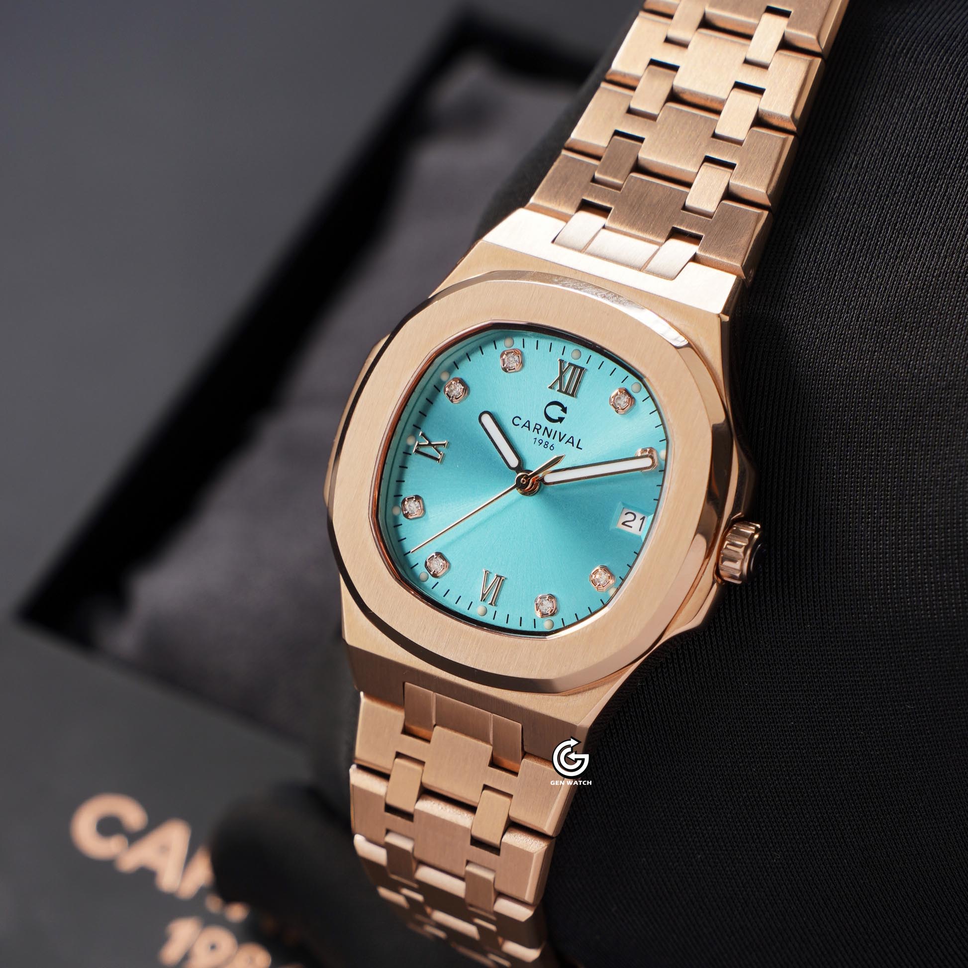 ĐỒNG HỒ NỮ CARNIVAL 8160L VH XT QUARTZ 34MM