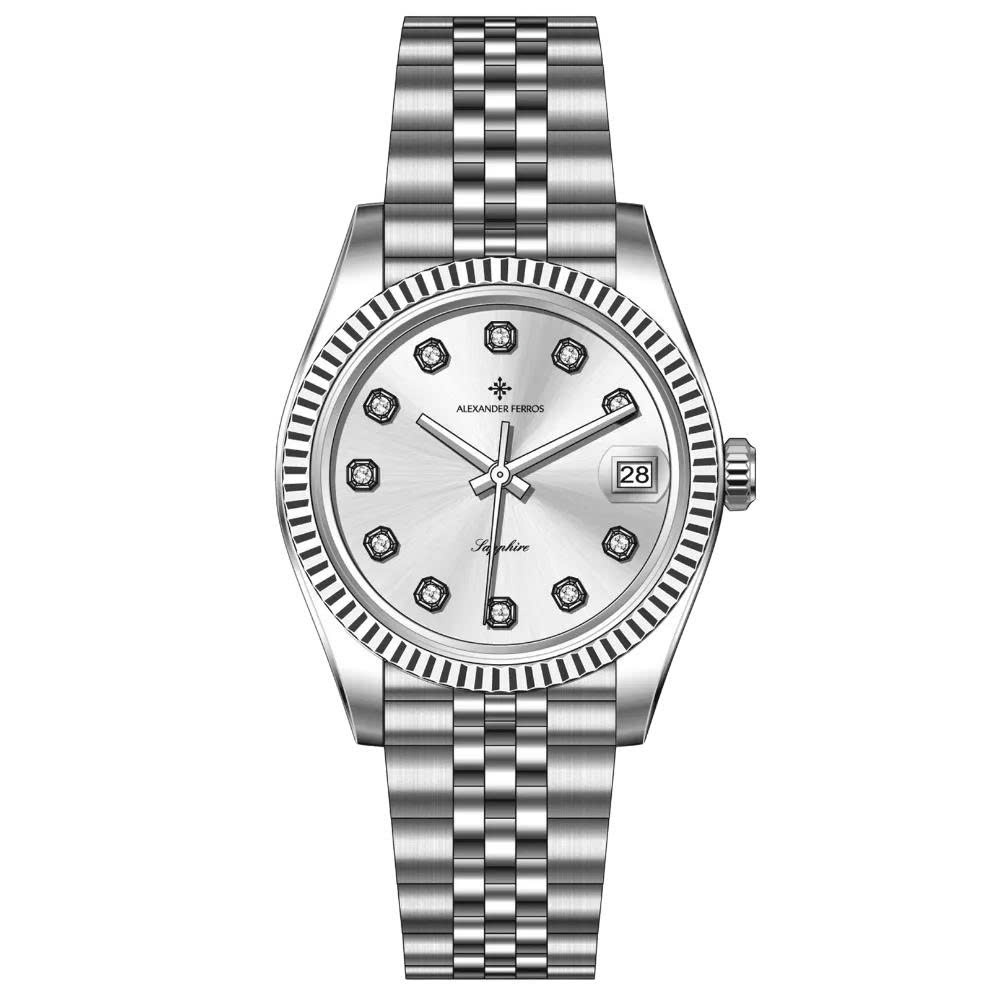 ĐỒNG HỒ NỮ ALEXANDER FERROS 8222S/02 QUARTZ 31MM