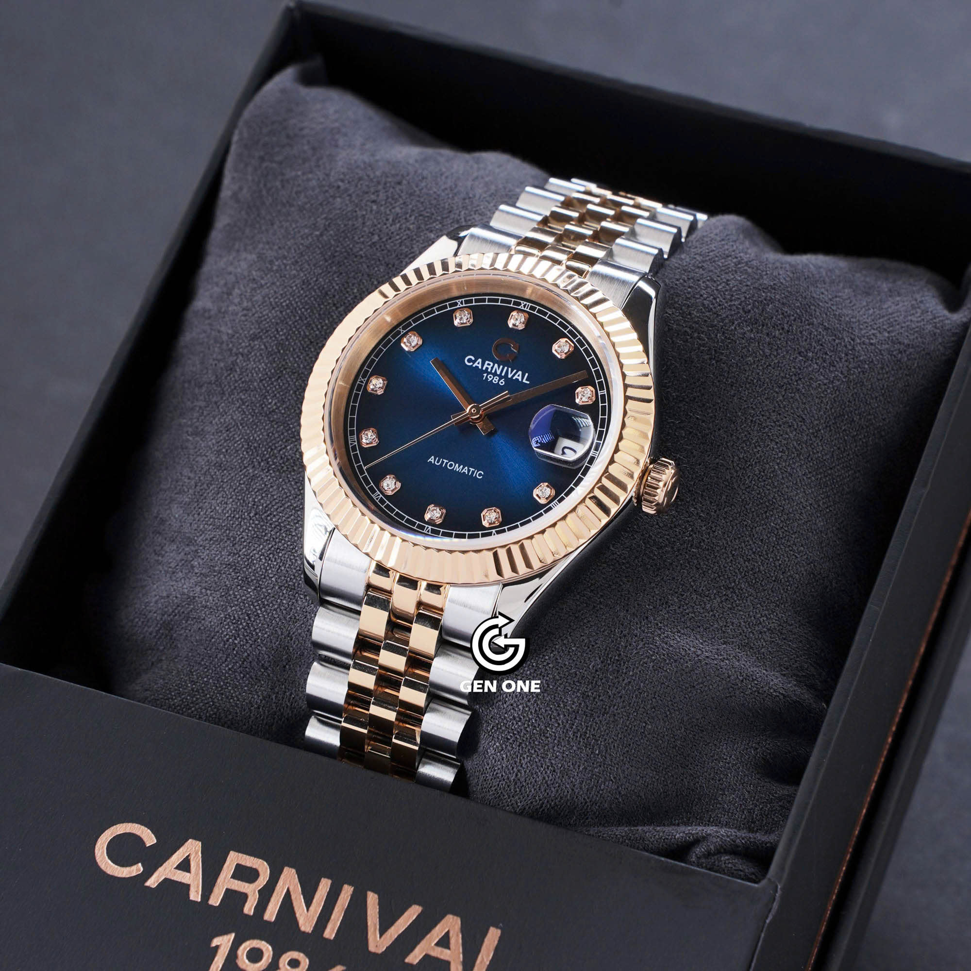 ĐỒNG HỒ NAM CARNIVAL 8250G CH X AUTOMATIC 38MM