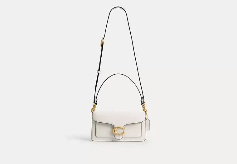 COACH CH857 TABBY SHOULDER BAG 26 - CHALK/GOLD