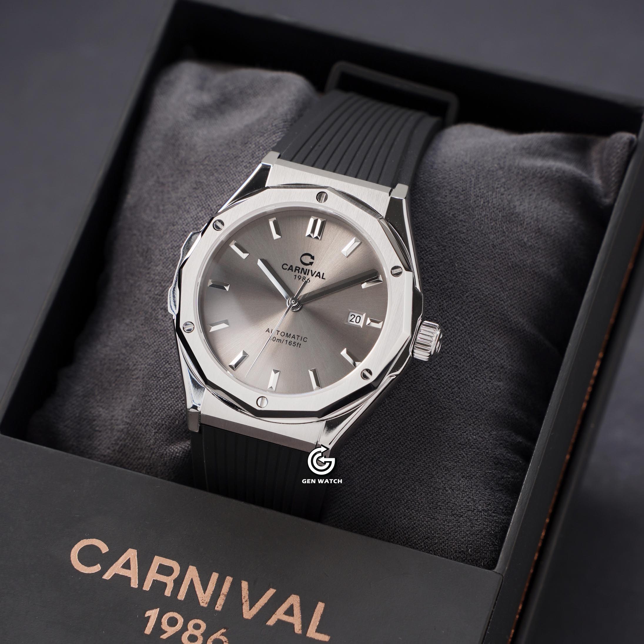 ĐỒNG HỒ NAM CARNIVAL 8168G VT DCS TX AUTOMATIC 42MM