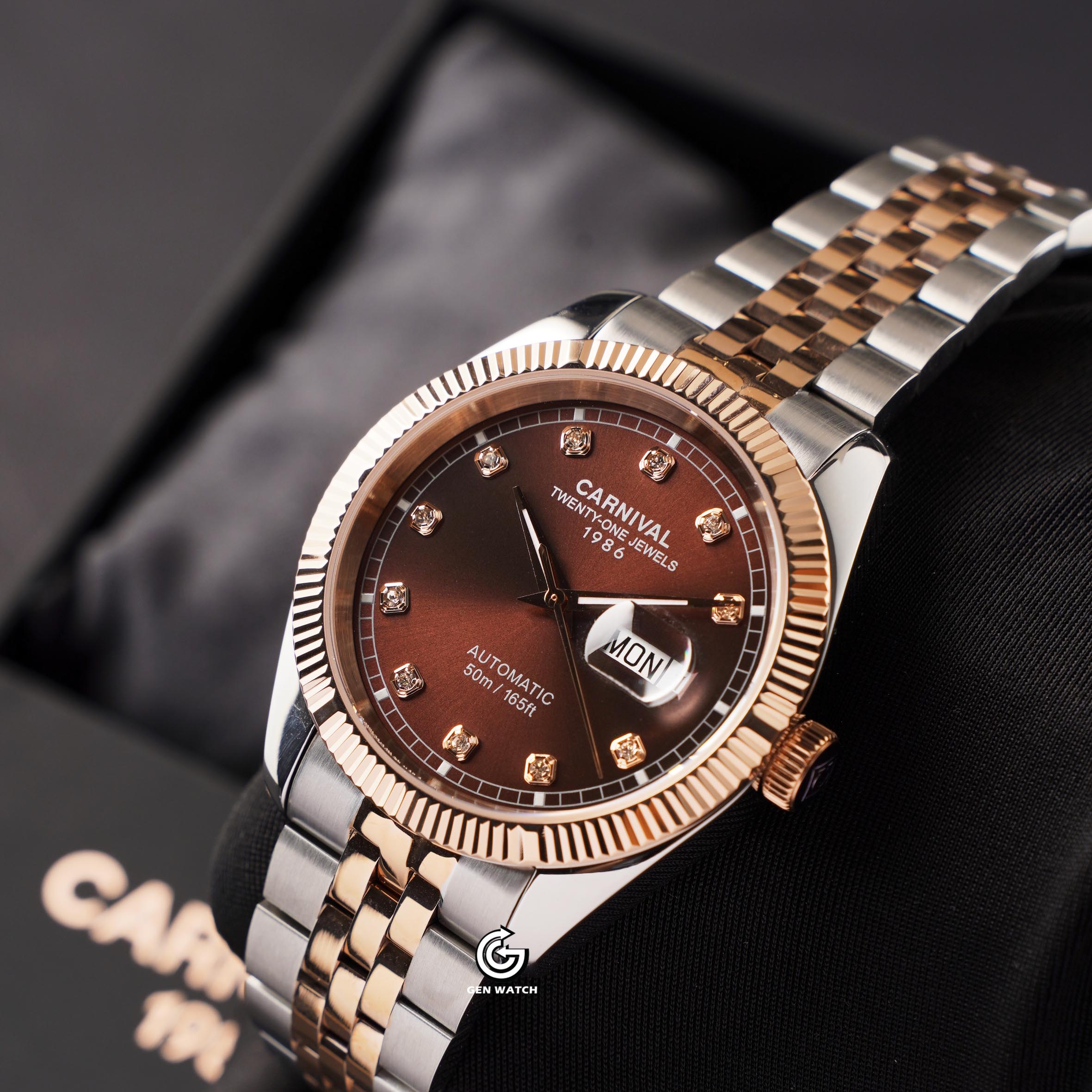 ĐỒNG HỒ NAM CARNIVAL 8131G CH N AUTOMATIC 40MM