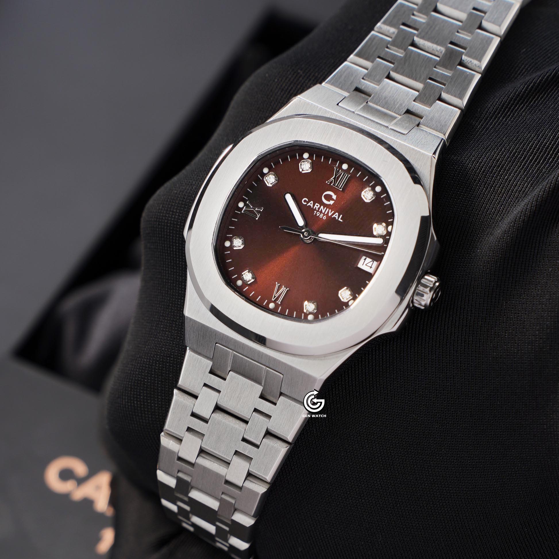 ĐỒNG HỒ NỮ CARNIVAL 8160L VT N QUARTZ 34MM