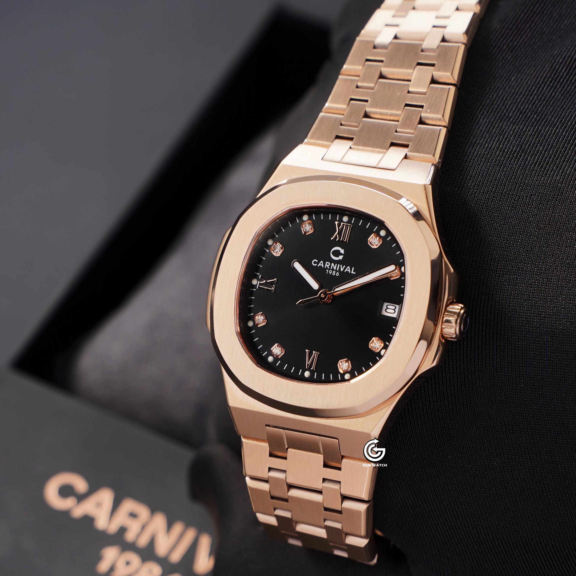 ĐỒNG HỒ NỮ CARNIVAL 8160L VH D QUARTZ 34MM