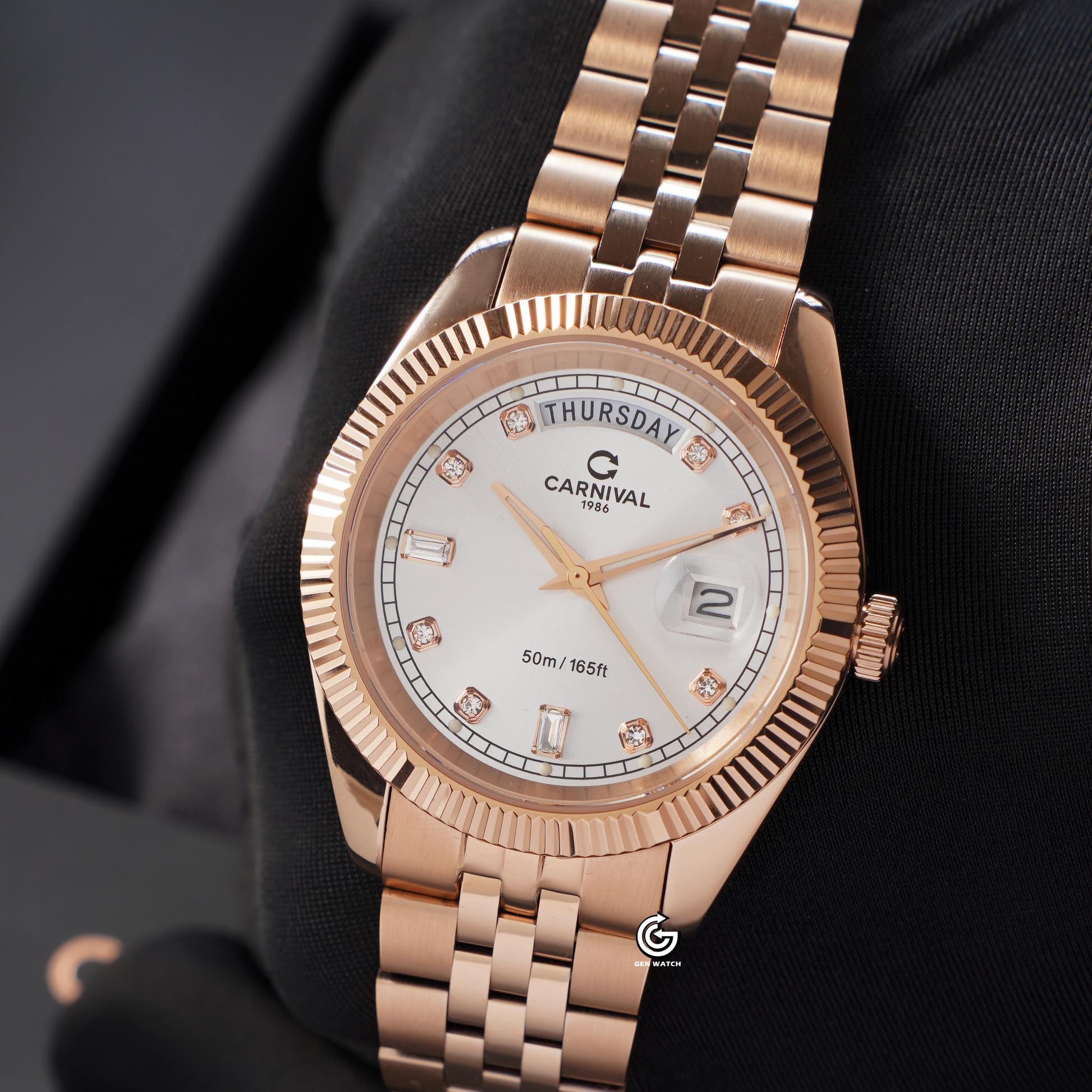 ĐỒNG HỒ NAM CARNIVAL 8190G VH T QUARTZ 40MM