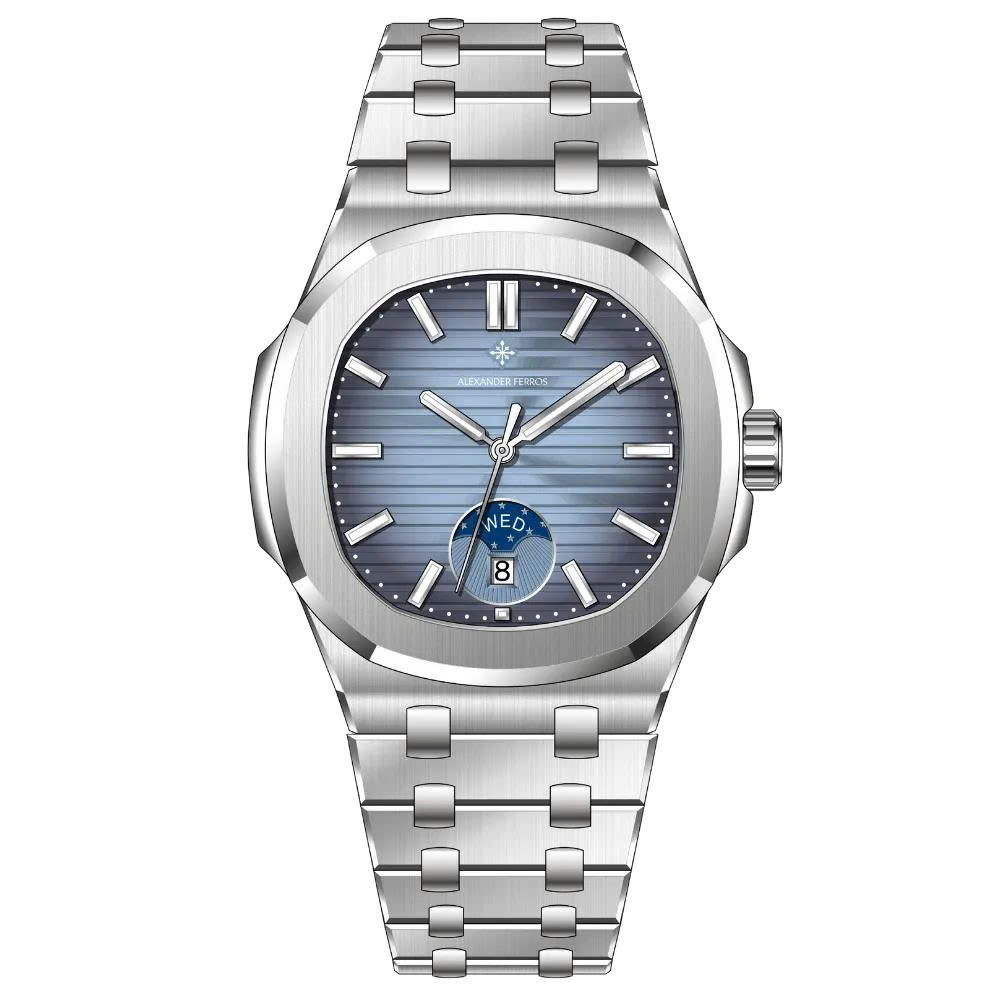 ĐỒNG HỒ NAM ALEXANDER FERROS 6122S/05 AUTOMATIC 42MM