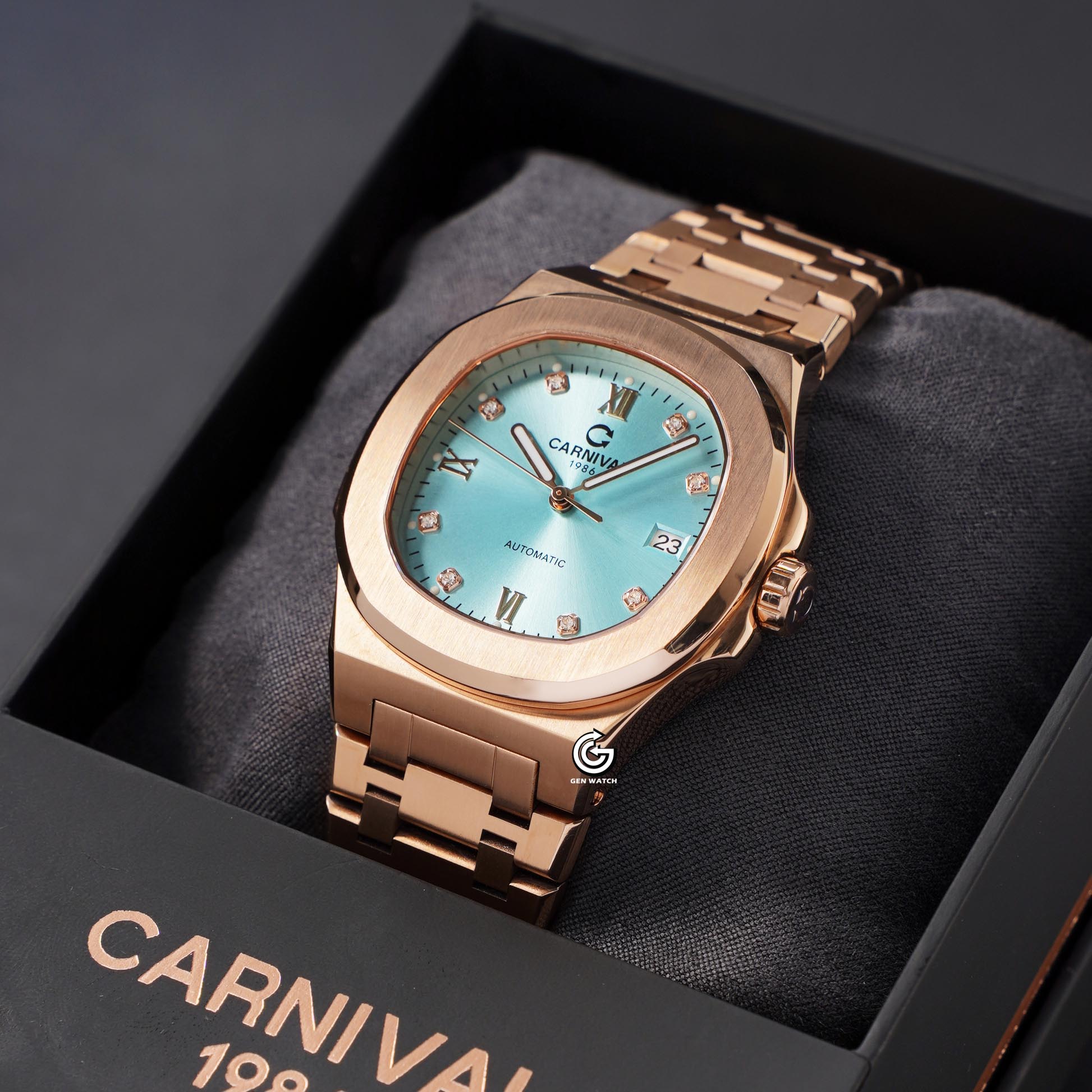 ĐỒNG HỒ NAM CARNIVAL 8160G VH XT AUTOMATIC 41MM