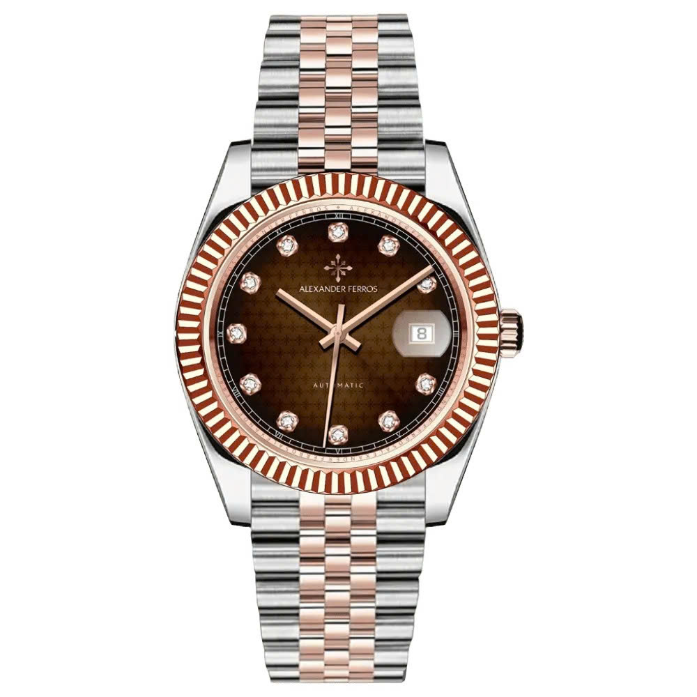 ĐỒNG HỒ NAM ALEXANDER FERROS 8412D/082 AUTOMATIC 39MM