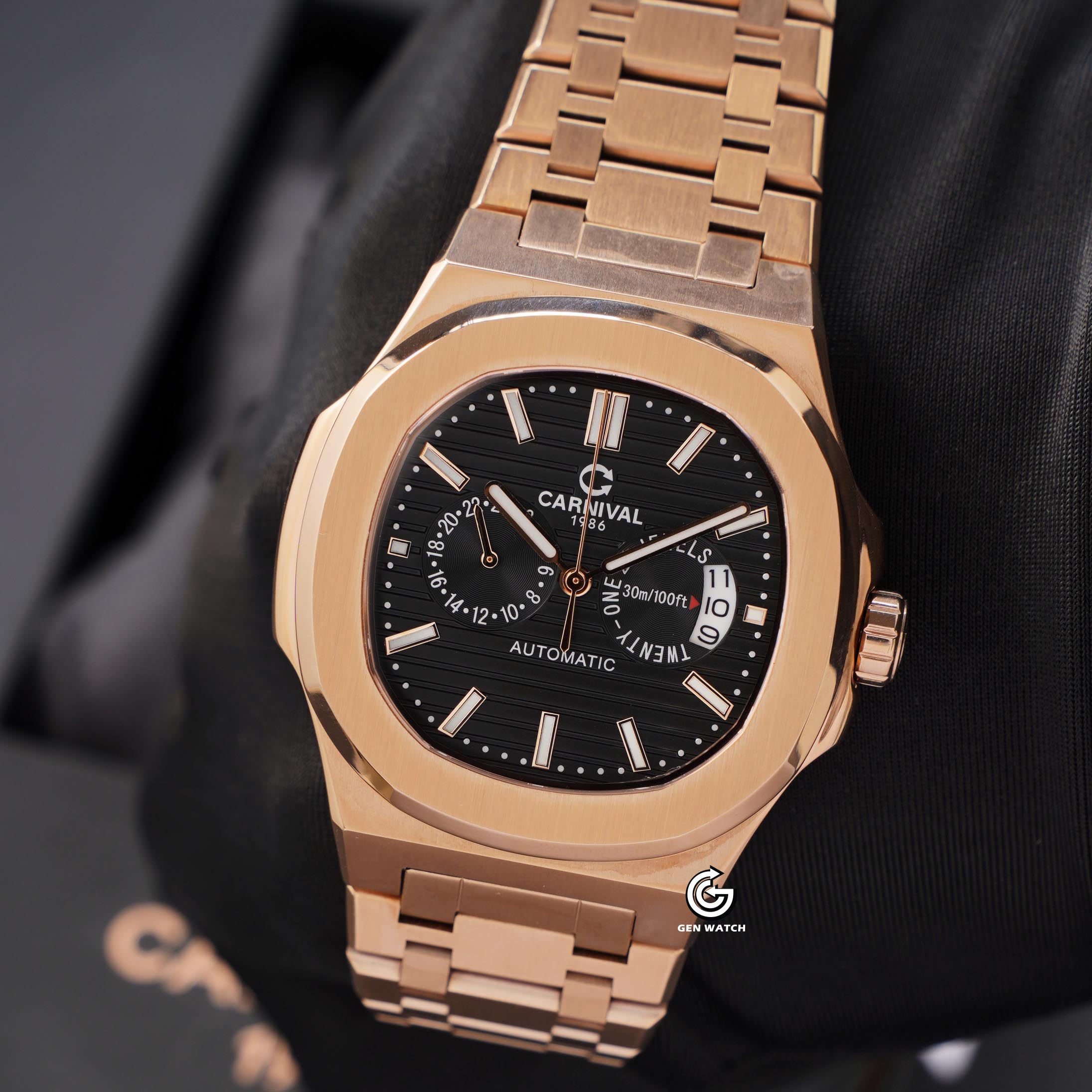 ĐỒNG HỒ NAM CARNIVAL 8158G VH D AUTOMATIC 41MM