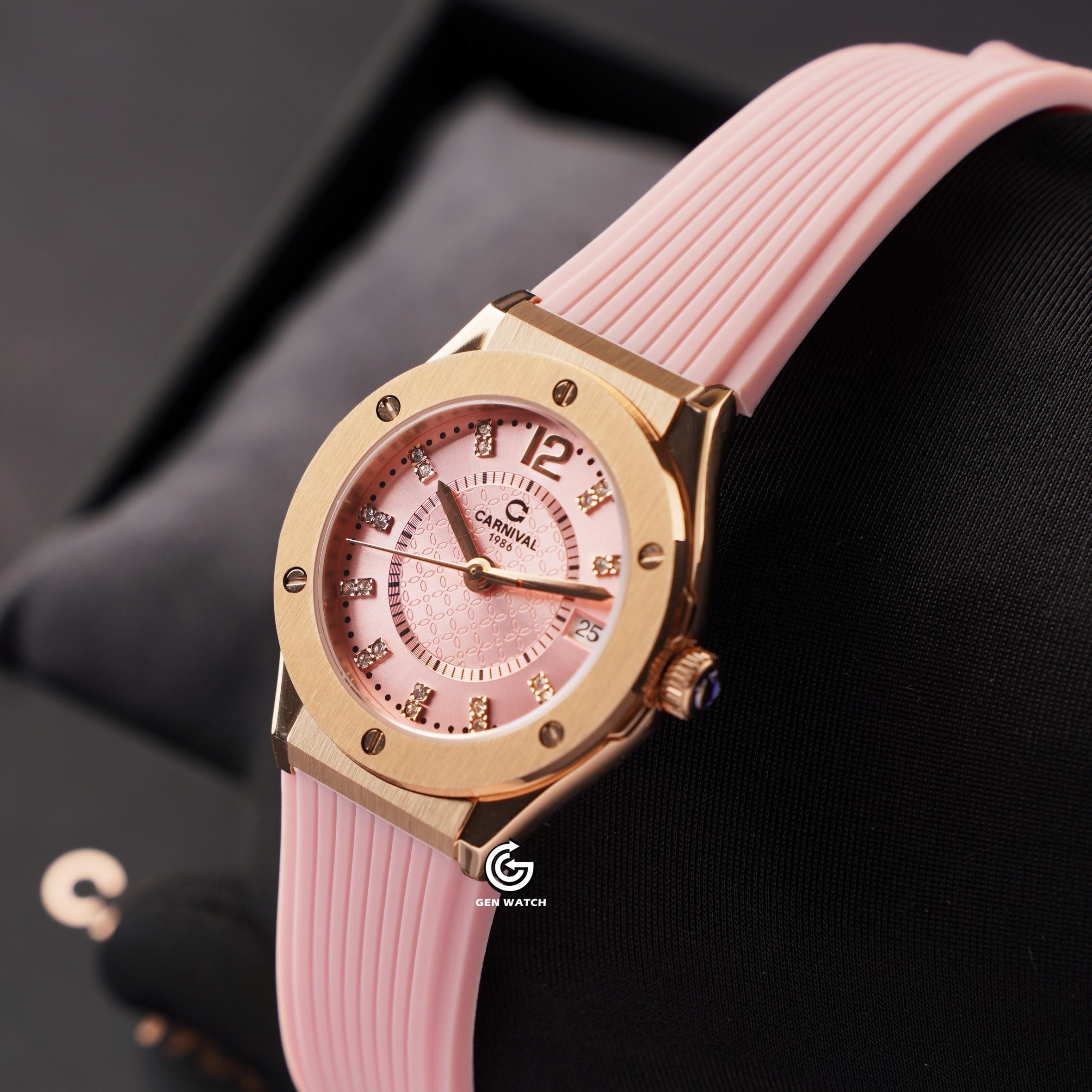 ĐỒNG HỒ NỮ CARNIVAL 8173L VH DCS H QUARTZ 32MM