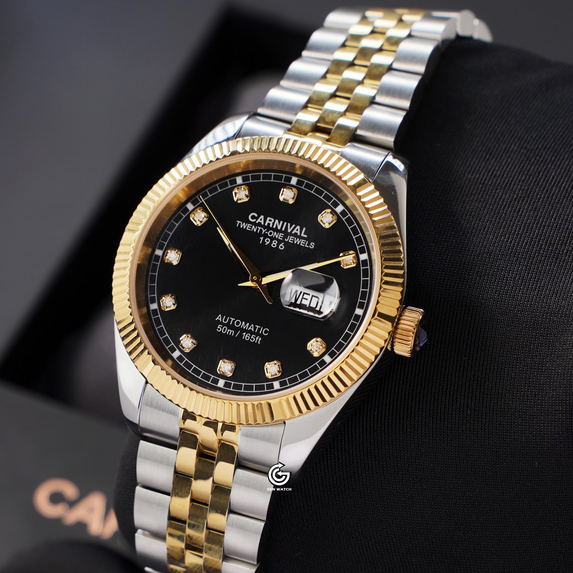 ĐỒNG HỒ NAM CARNIVAL 8131G CV D AUTOMATIC 40MM