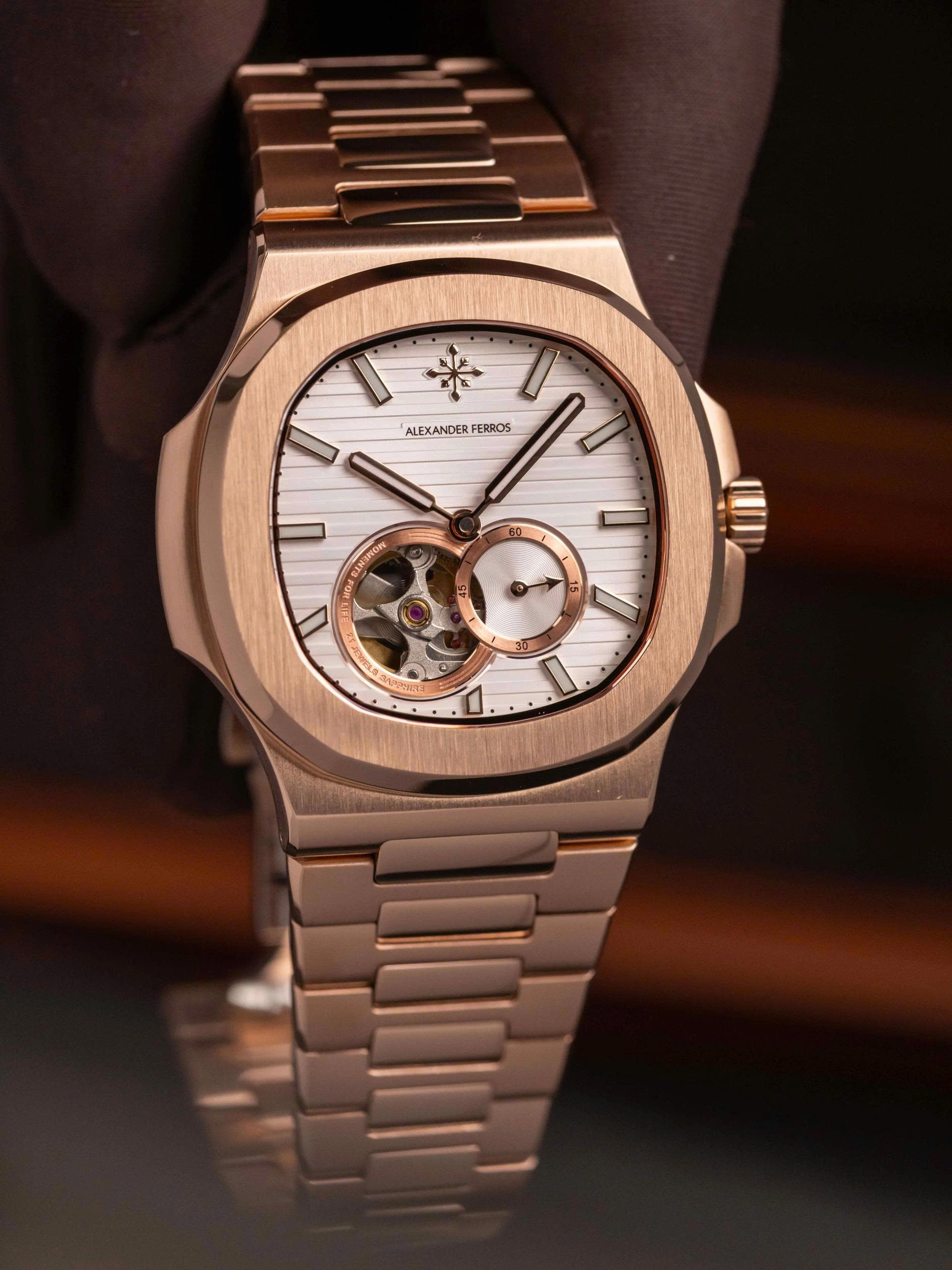 ĐỒNG HỒ NAM ALEXANDER FERROS 6312R/02 AUTOMATIC 40MM