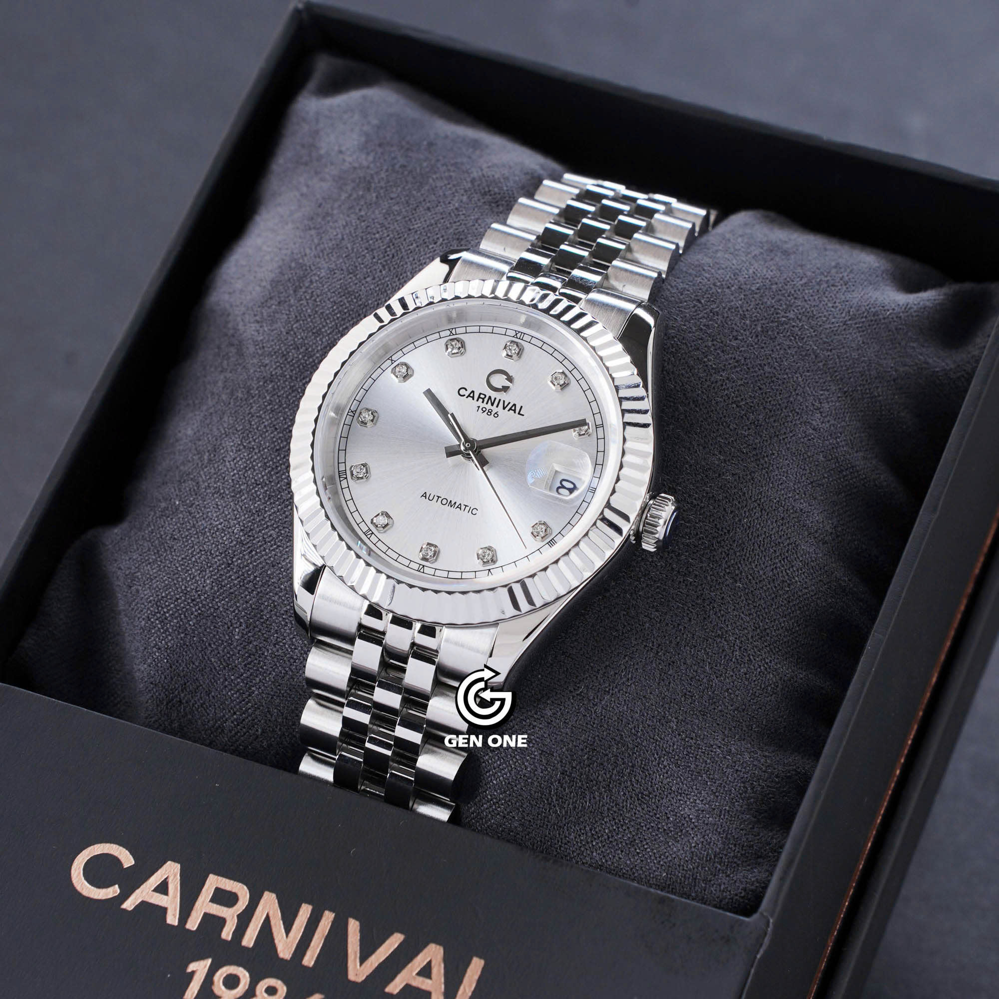 ĐỒNG HỒ NAM CARNIVAL 8250G VT T AUTOMATIC 38MM