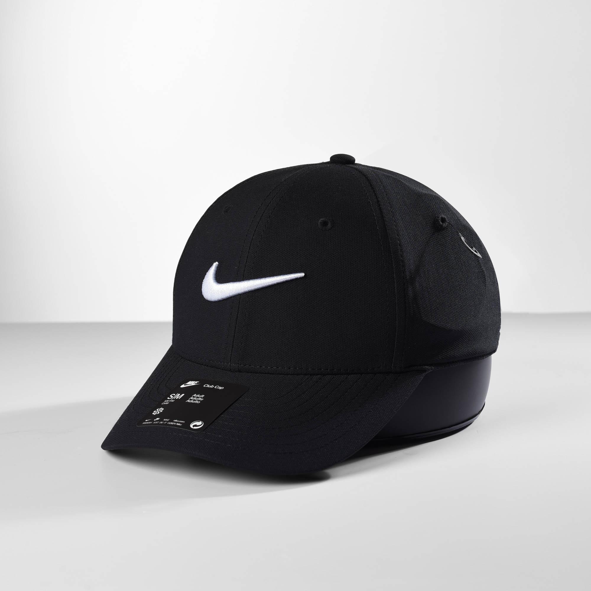NIKE CLASSIC CLUB CAP - BLACK/WHITE