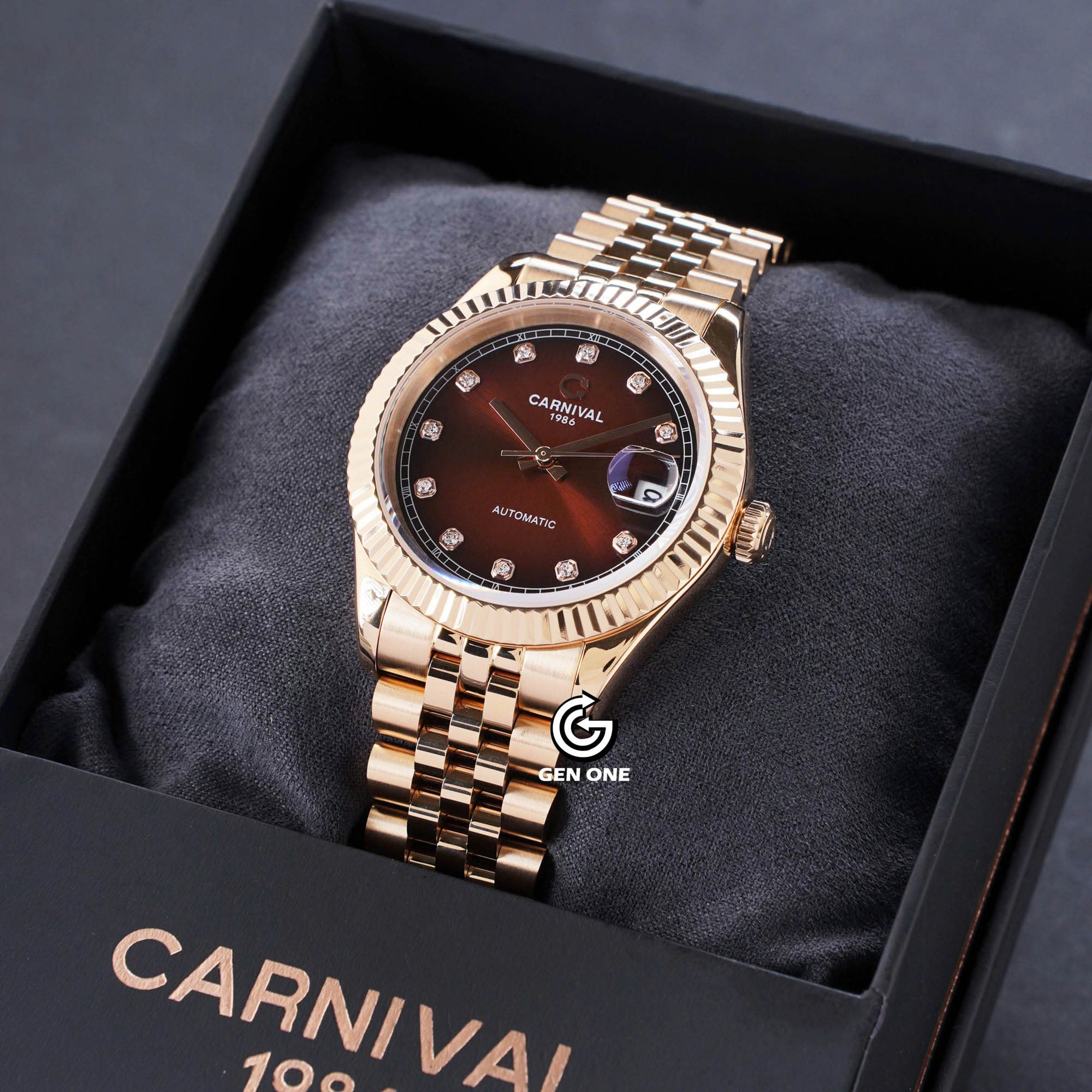 ĐỒNG HỒ NAM CARNIVAL 8250G VH N AUTOMATIC 38MM