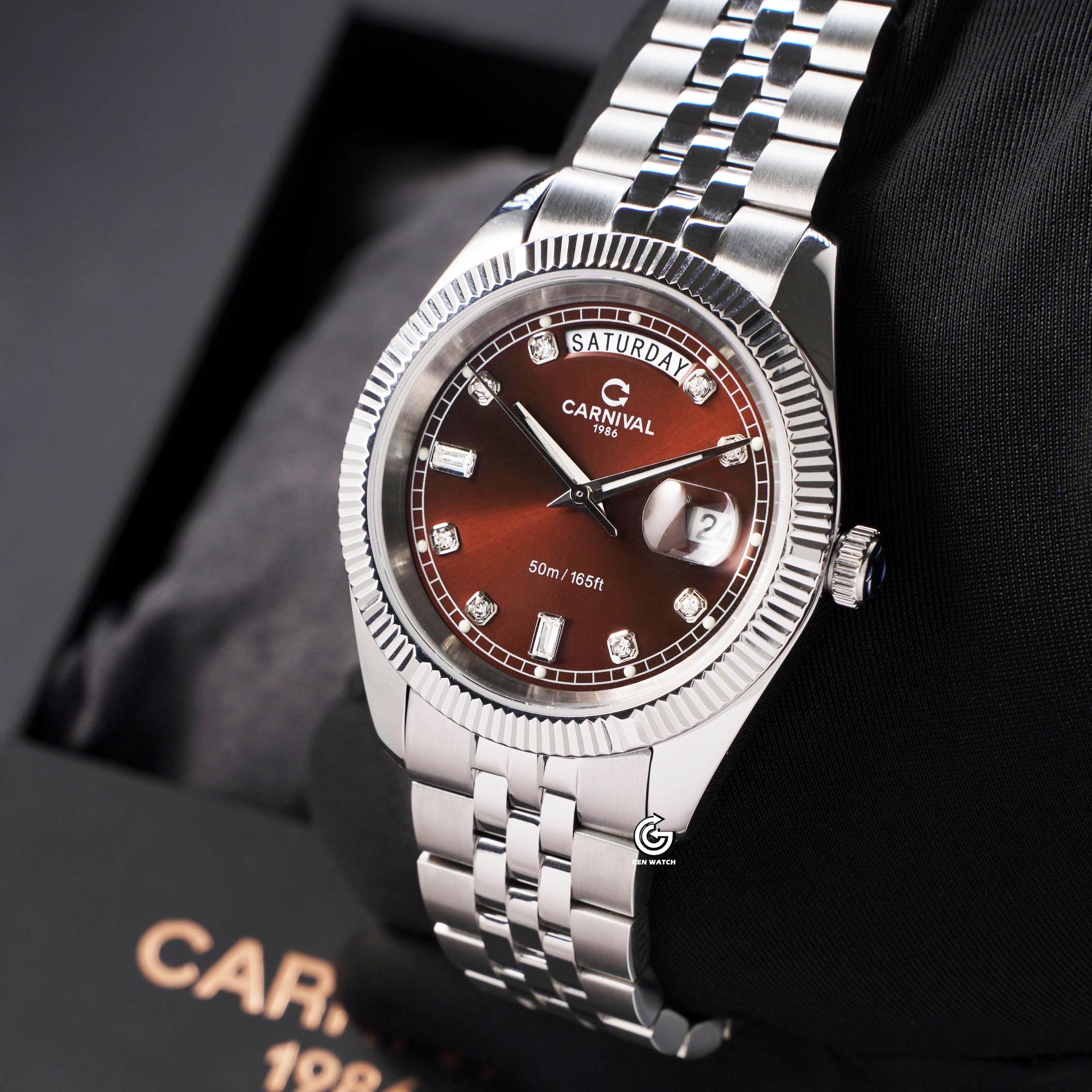 ĐỒNG HỒ NAM CARNIVAL 8190G VT N QUARTZ 40MM