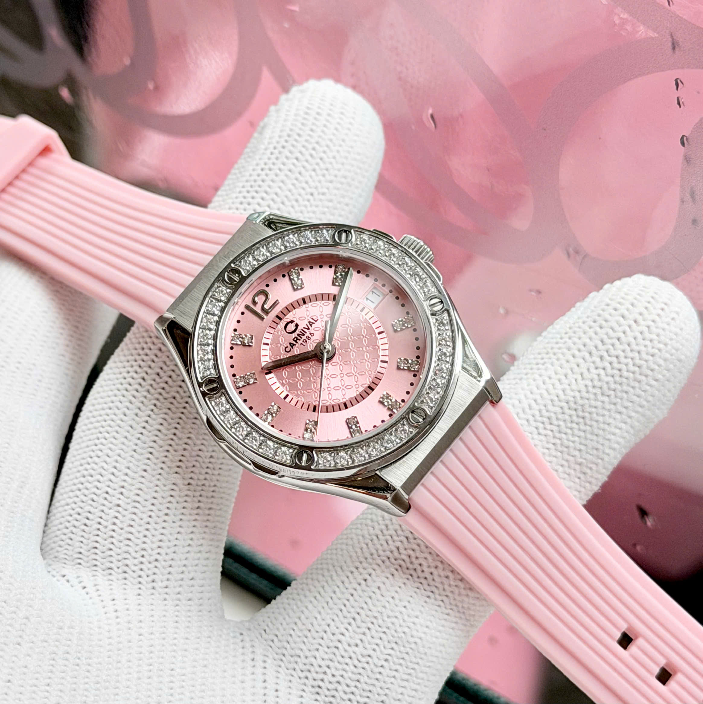 ĐỒNG HỒ NỮ CARNIVAL 8173L2 VT DCS H QUARTZ 32MM