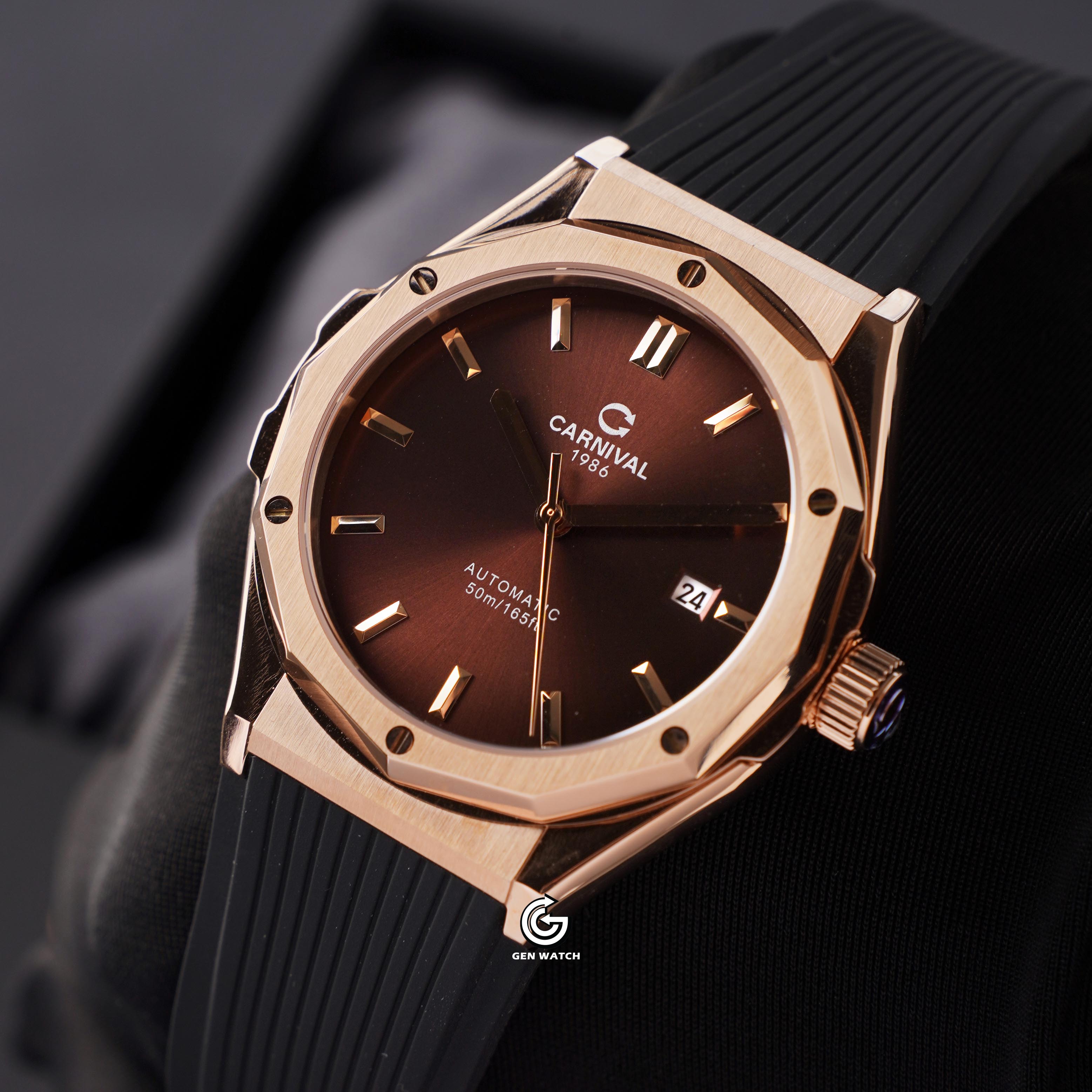 ĐỒNG HỒ NAM CARNIVAL 8168G VH DCS N AUTOMATIC 42MM