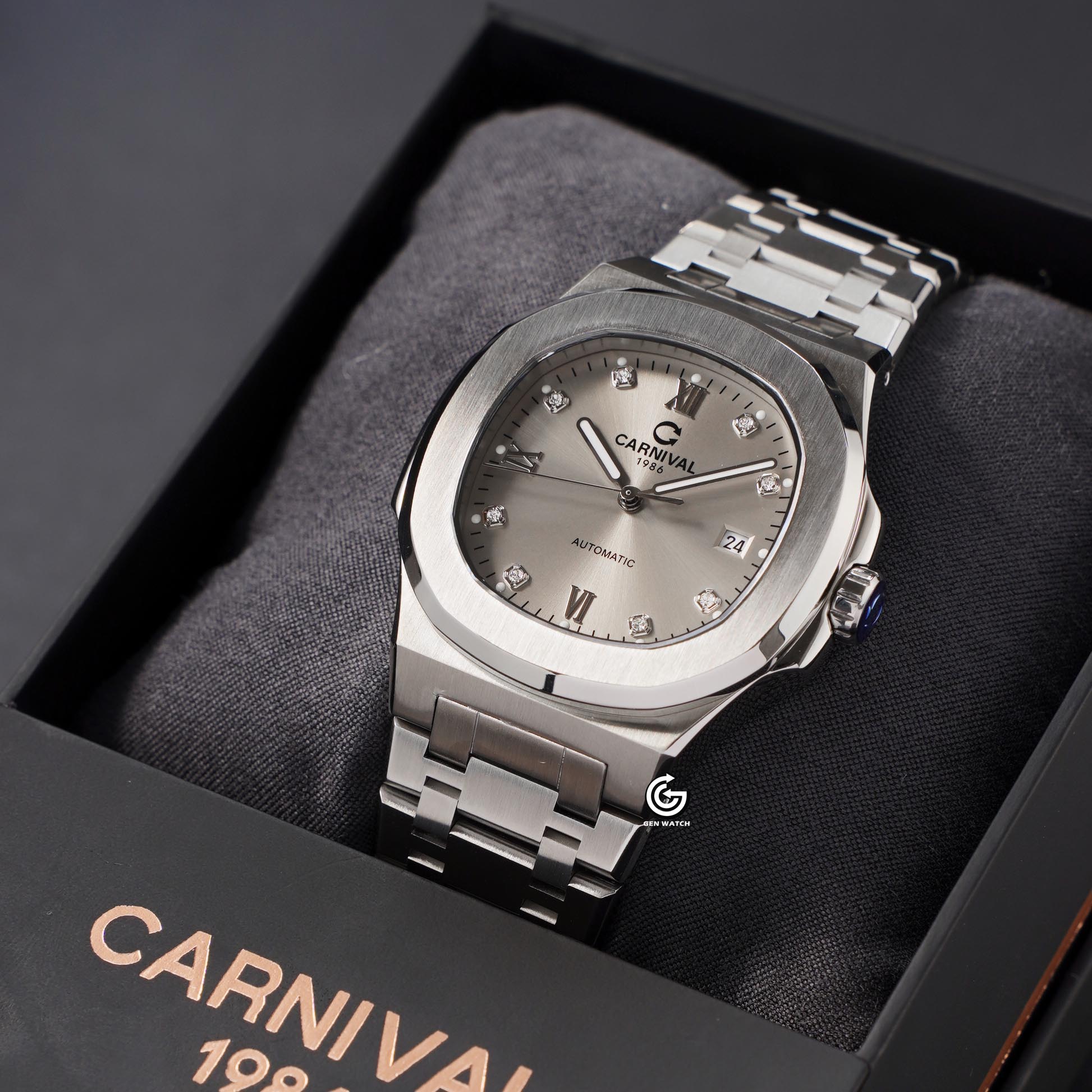 ĐỒNG HỒ NAM CARNIVAL 8160G VT TX AUTOMATIC 41MM