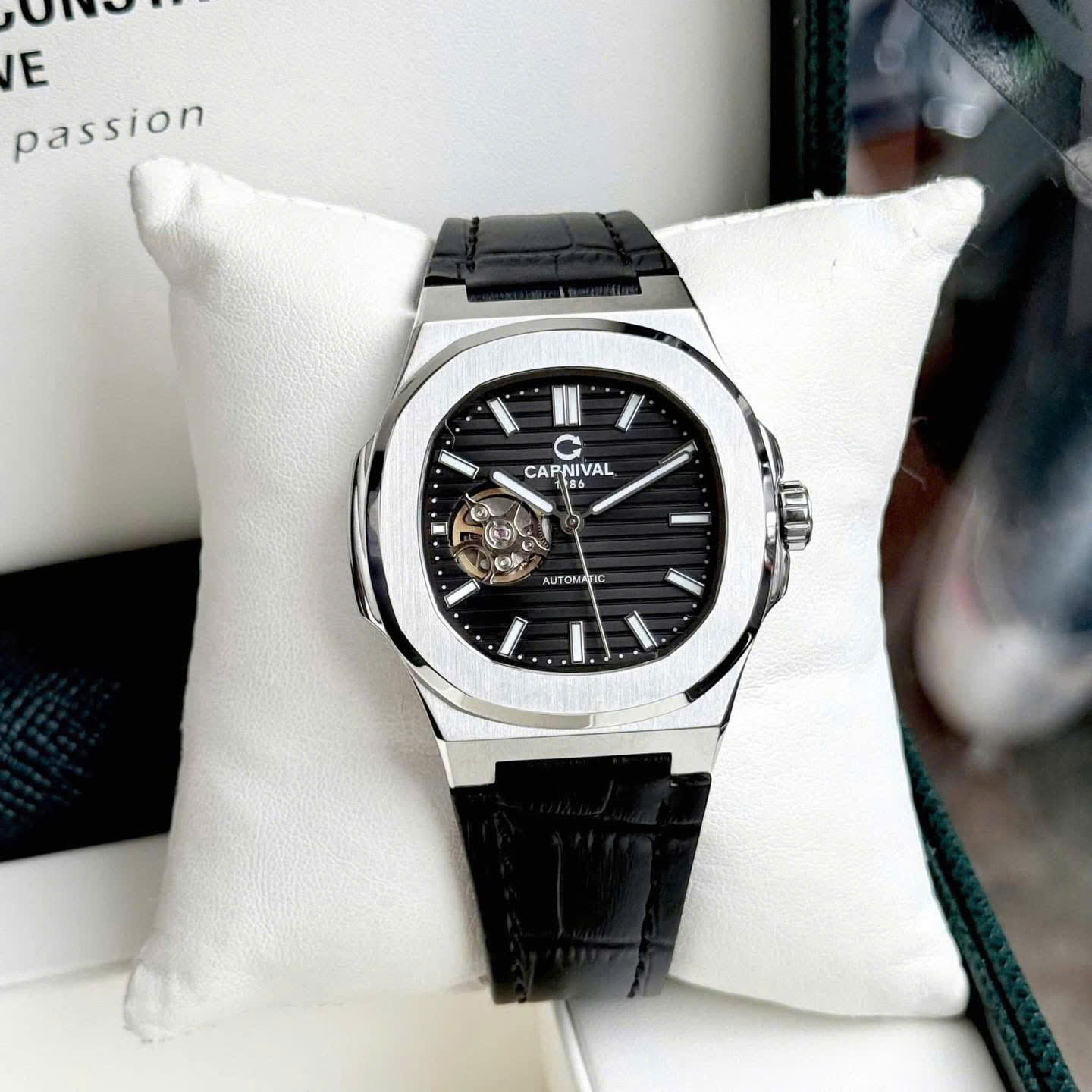 ĐỒNG HỒ NAM CARNIVAL 8128G1 VT DD D AUTOMATIC 41MM