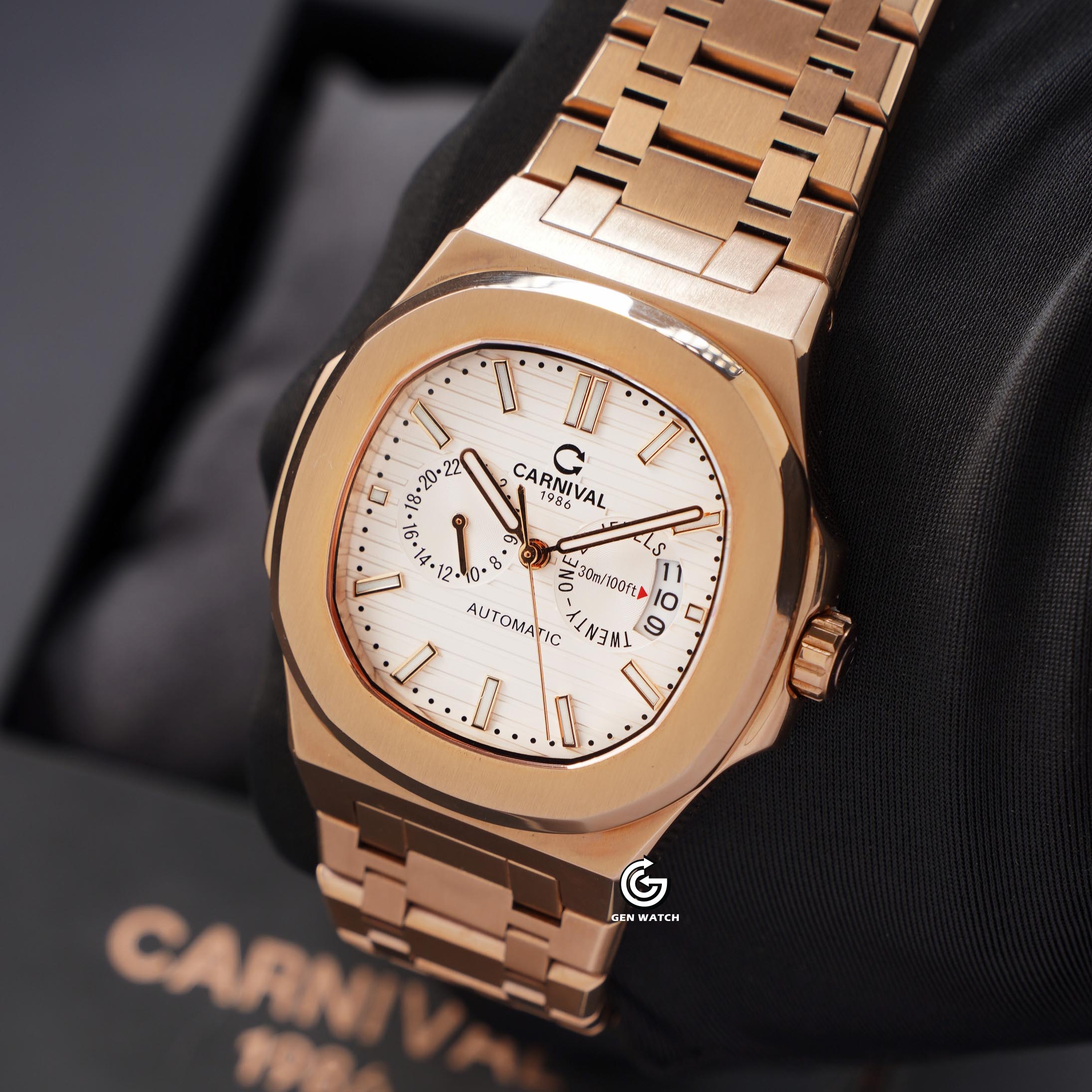ĐỒNG HỒ NAM CARNIVAL 8158G VT T AUTOMATIC 41MM
