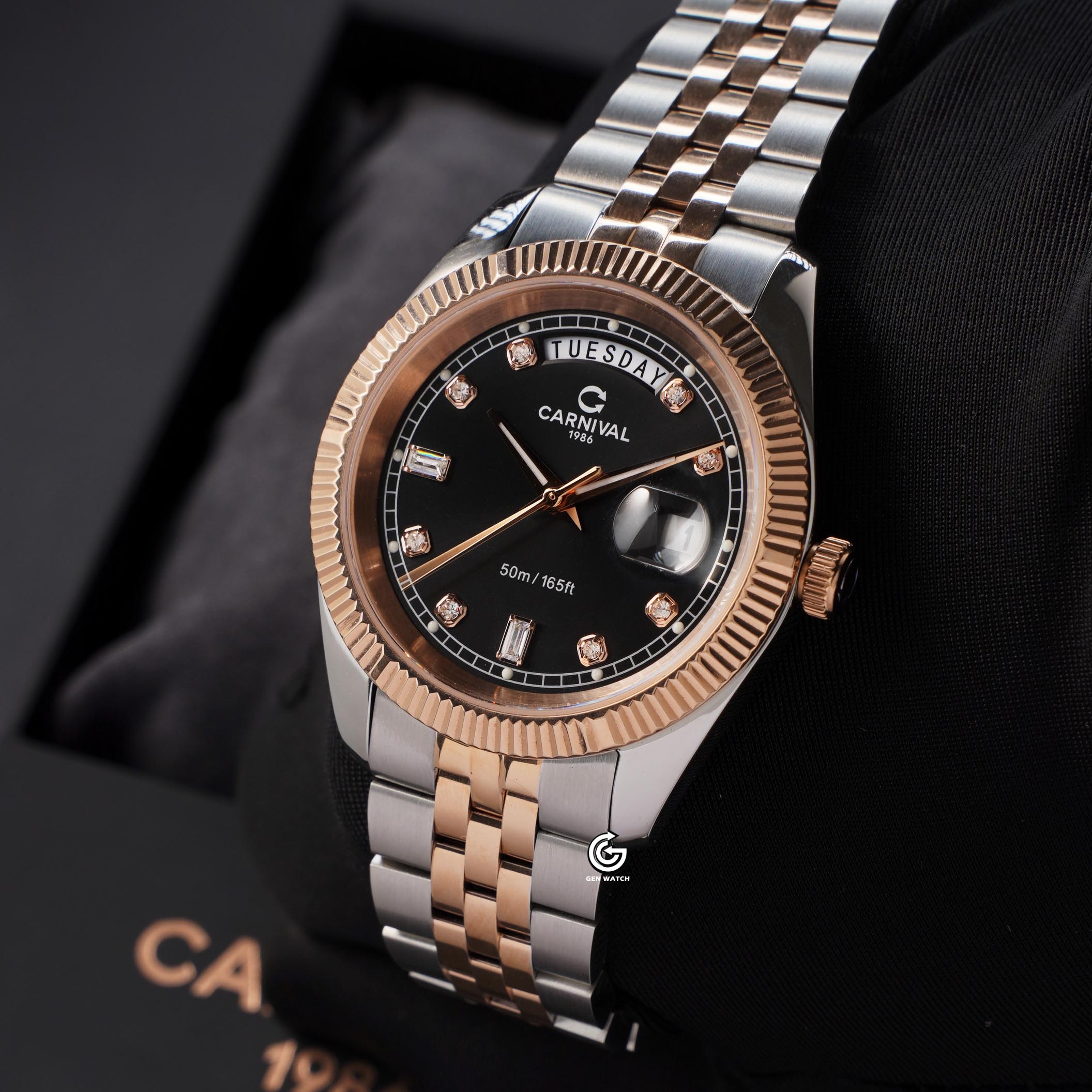 ĐỒNG HỒ NAM CARNIVAL 8190G CH D QUARTZ 40MM